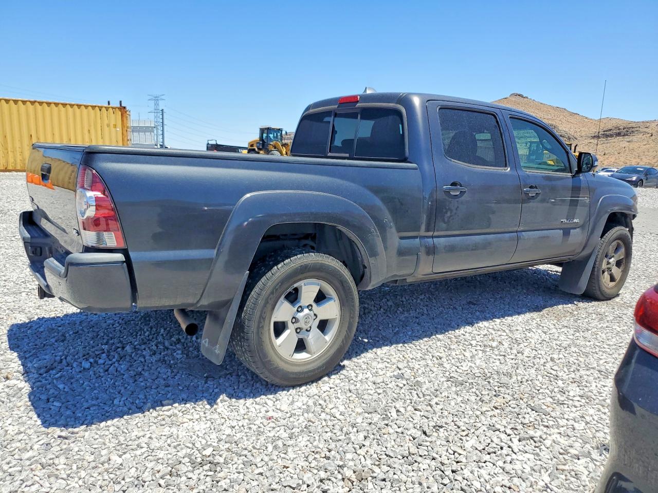 2013 Toyota Tacoma Double Cab Long Bed Gray vin: 5TFMU4FN1DX015314