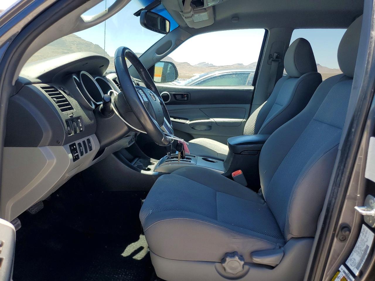 2013 Toyota Tacoma Double Cab Long Bed Gray vin: 5TFMU4FN1DX015314