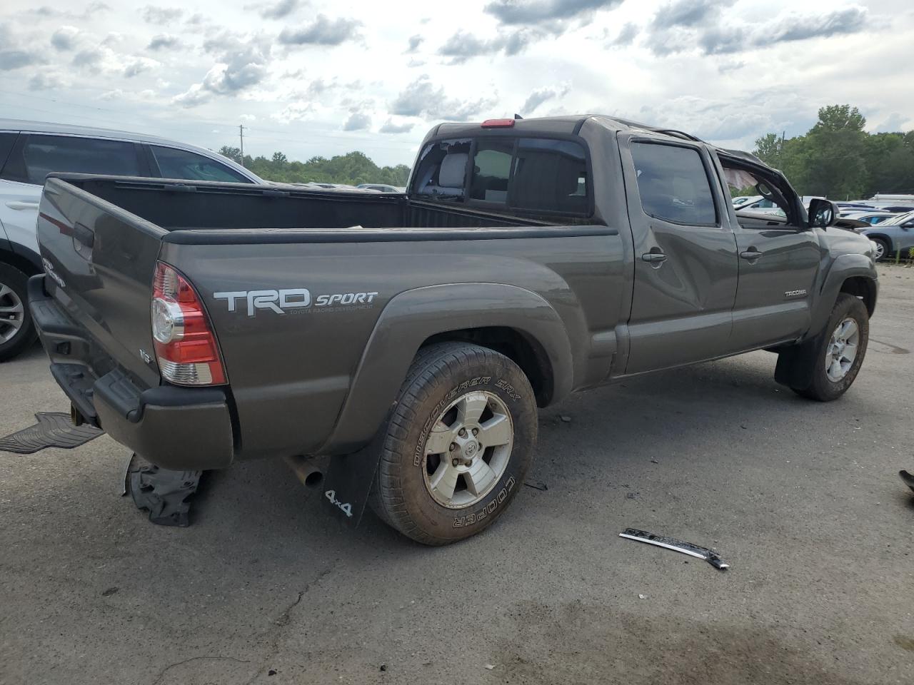 2014 Toyota Tacoma Double Cab Long Bed Tan vin: 5TFMU4FN1EX020062