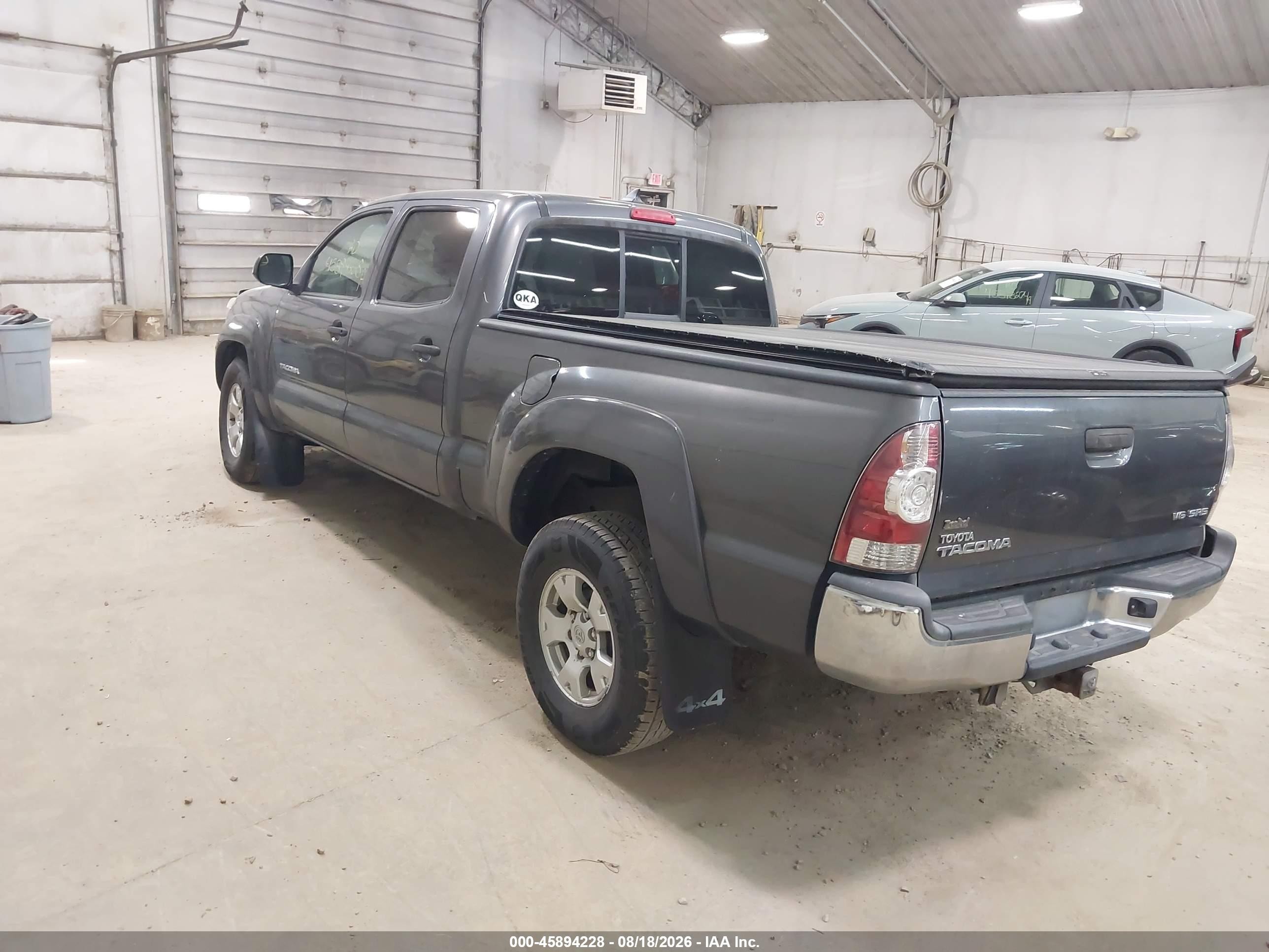 2014 Toyota Tacoma V6 Gray vin: 5TFMU4FN1EX023432