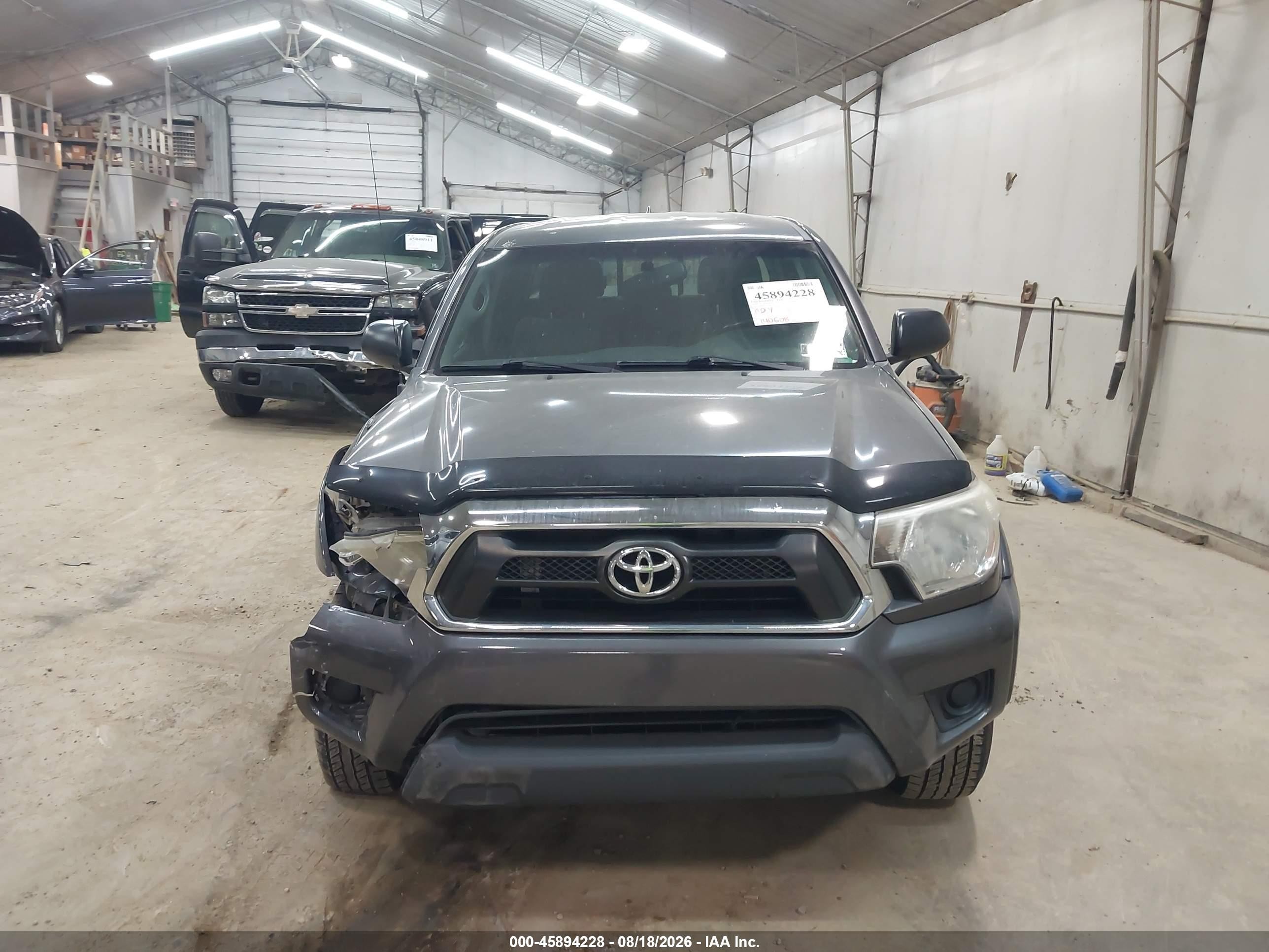 2014 Toyota Tacoma V6 Gray vin: 5TFMU4FN1EX023432