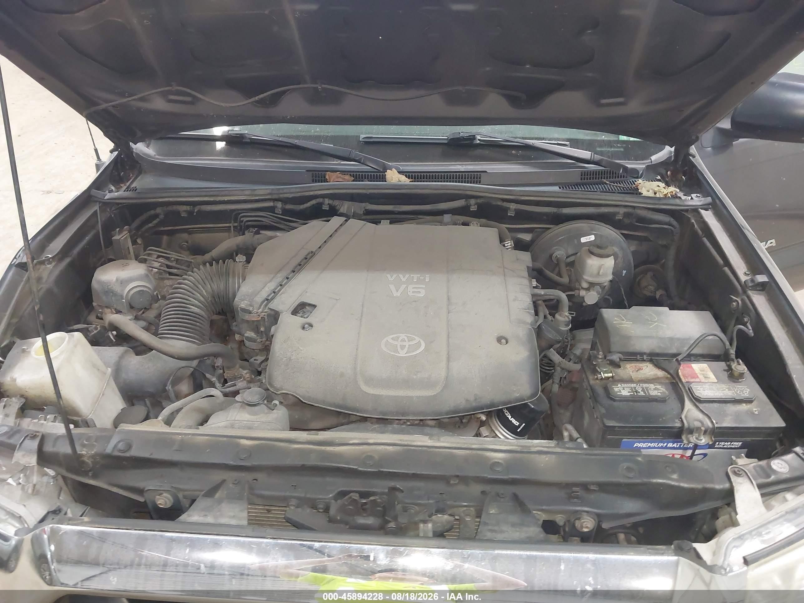 2014 Toyota Tacoma V6 Gray vin: 5TFMU4FN1EX023432