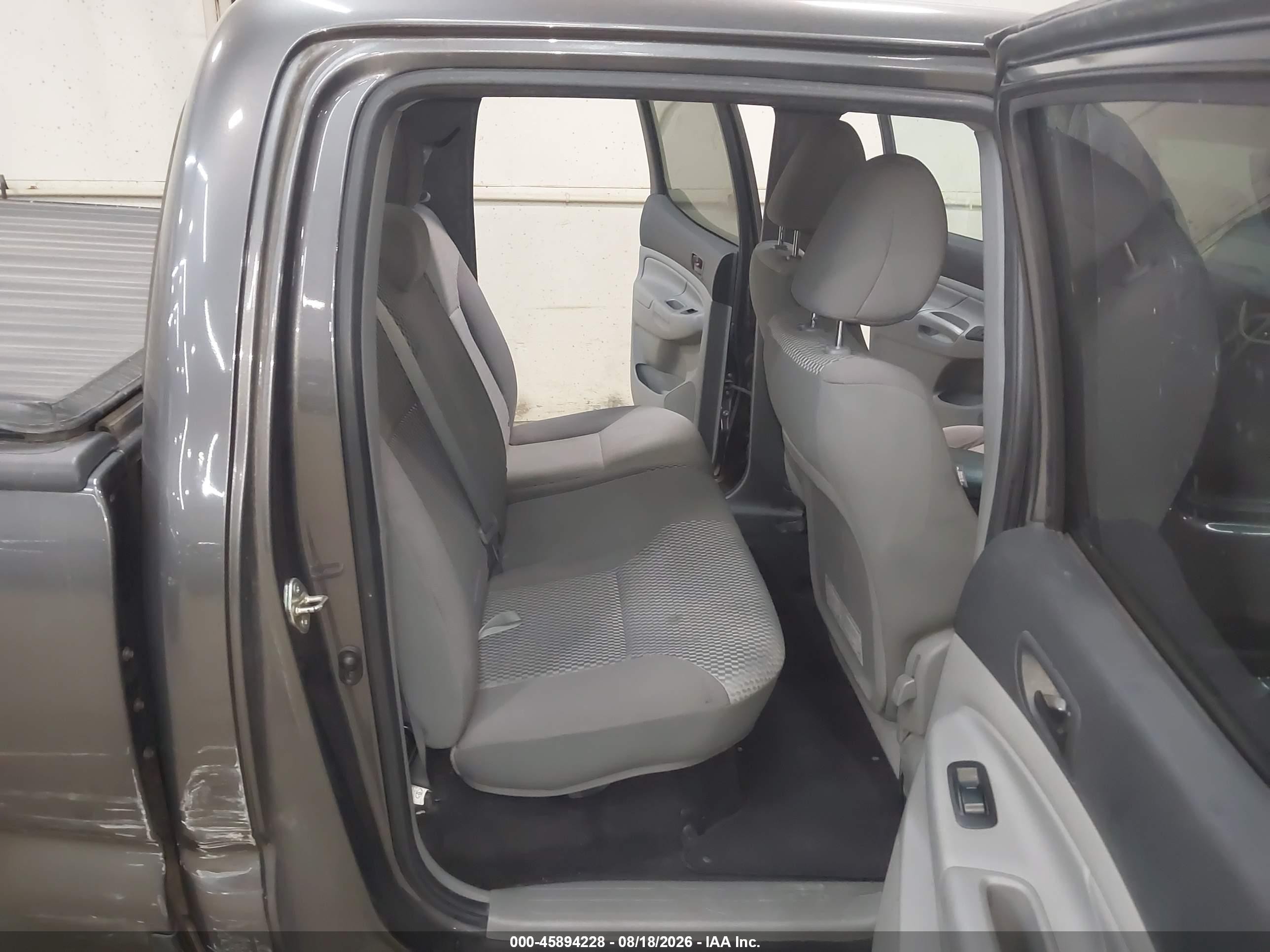2014 Toyota Tacoma V6 Gray vin: 5TFMU4FN1EX023432