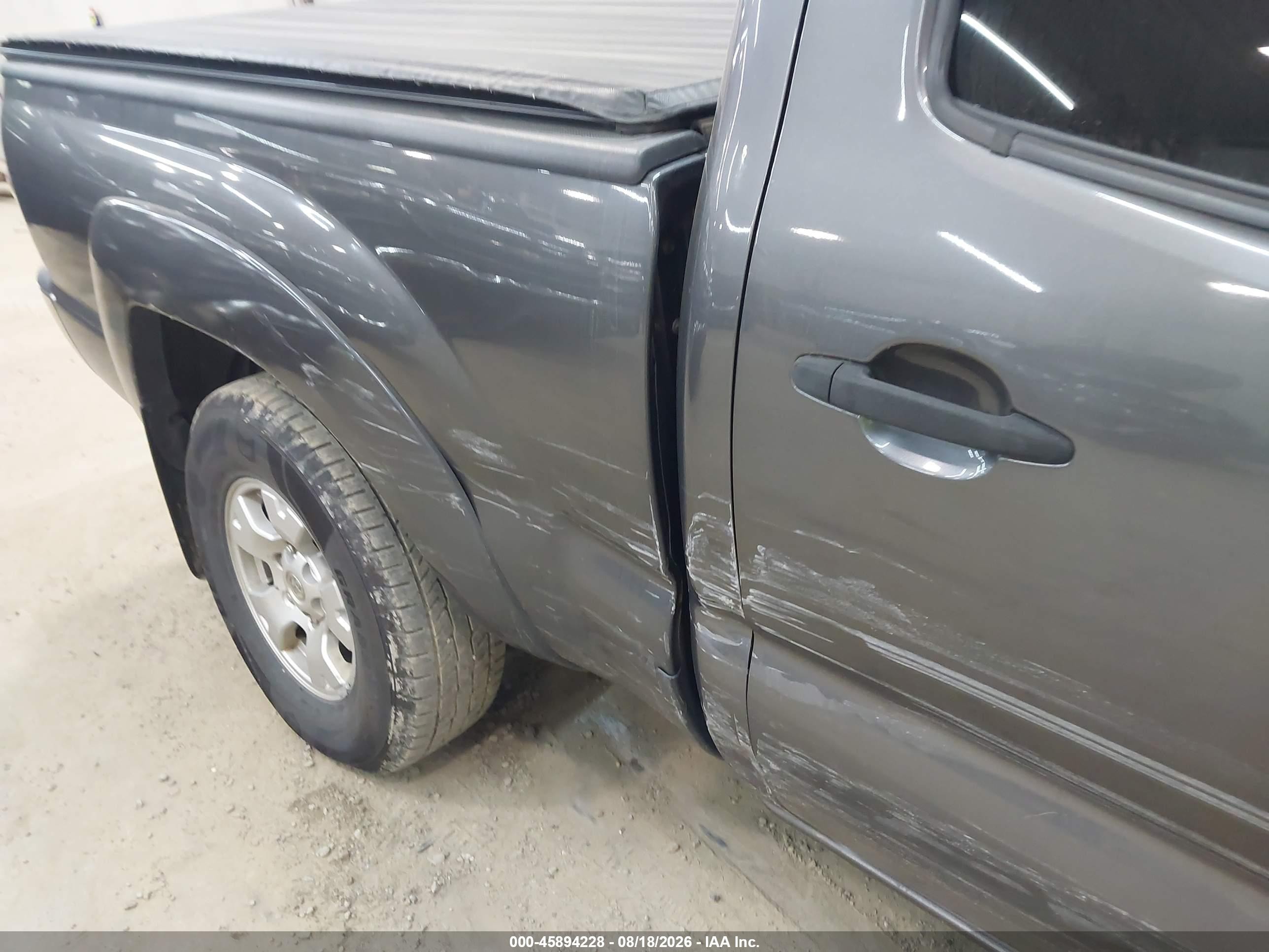 2014 Toyota Tacoma V6 Gray vin: 5TFMU4FN1EX023432