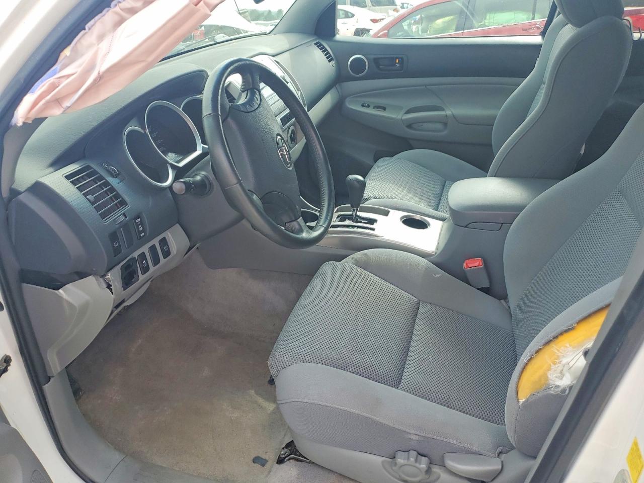 2011 Toyota Tacoma Double Cab Long Bed White vin: 5TFMU4FN2BX001855