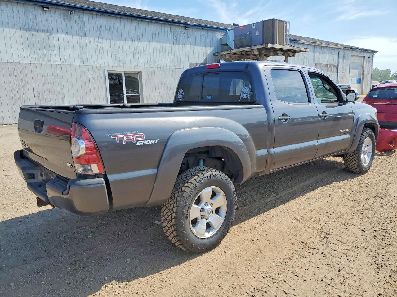 2012 Toyota Tacoma Double Cab Long Bed Gray vin: 5TFMU4FN2CX007219