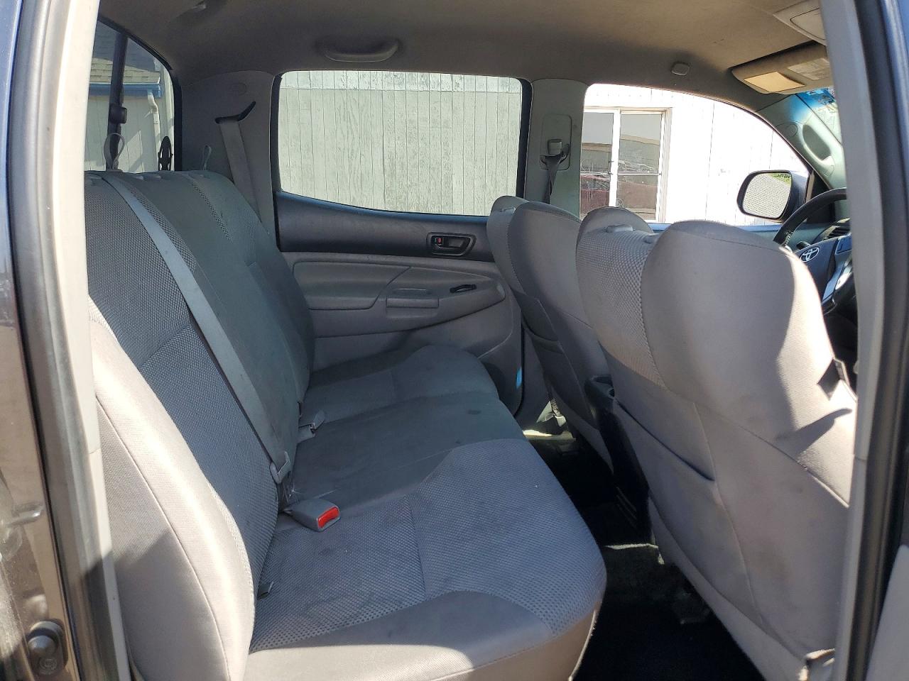 2012 Toyota Tacoma Double Cab Long Bed Gray vin: 5TFMU4FN2CX007219