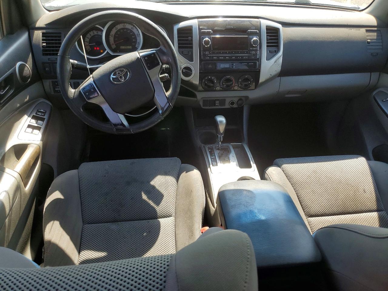 2012 Toyota Tacoma Double Cab Long Bed Gray vin: 5TFMU4FN2CX007219