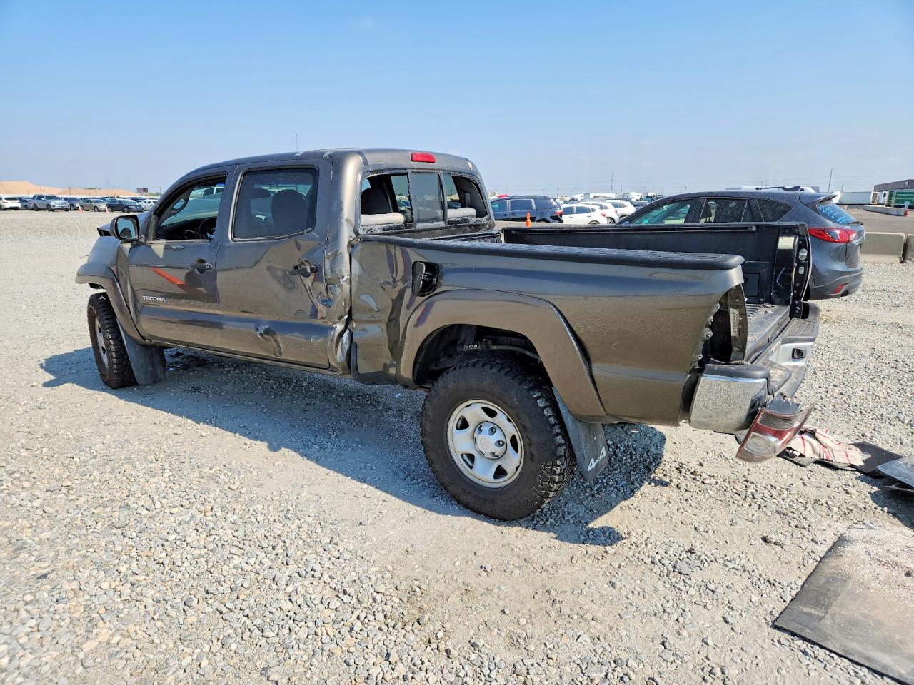 2013 Toyota Tacoma Double Cab Long Bed Brown vin: 5TFMU4FN4DX012309