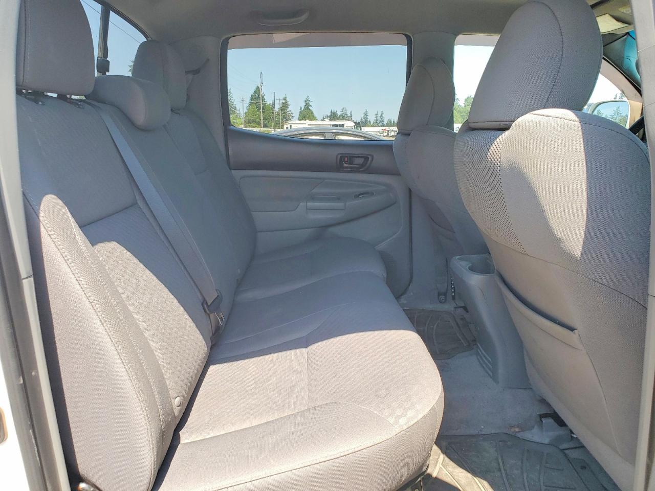 2011 Toyota Tacoma Double Cab Long Bed White vin: 5TFMU4FN5BX002868