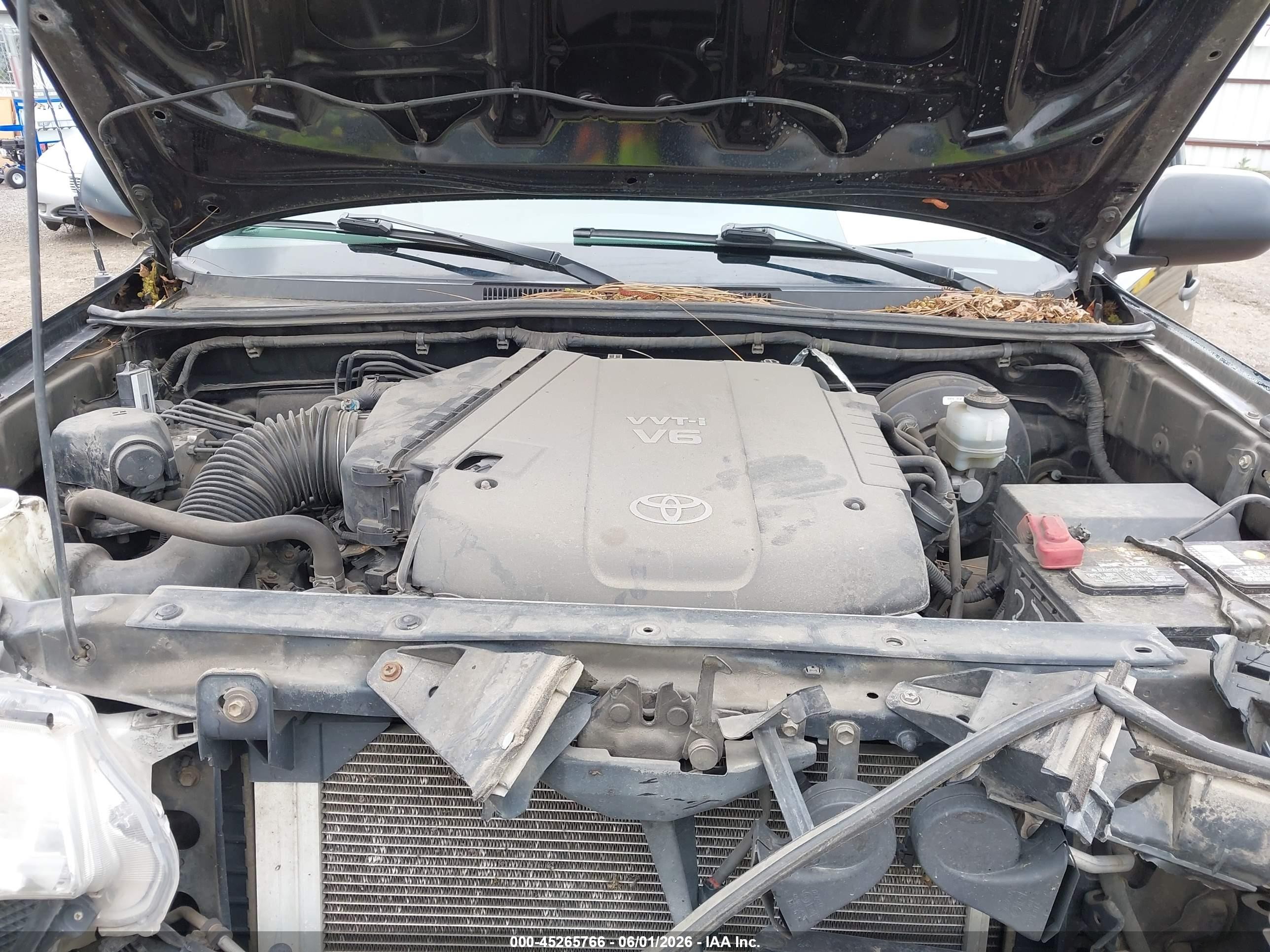 2012 Toyota Tacoma V6 Black vin: 5TFMU4FN5CX006243