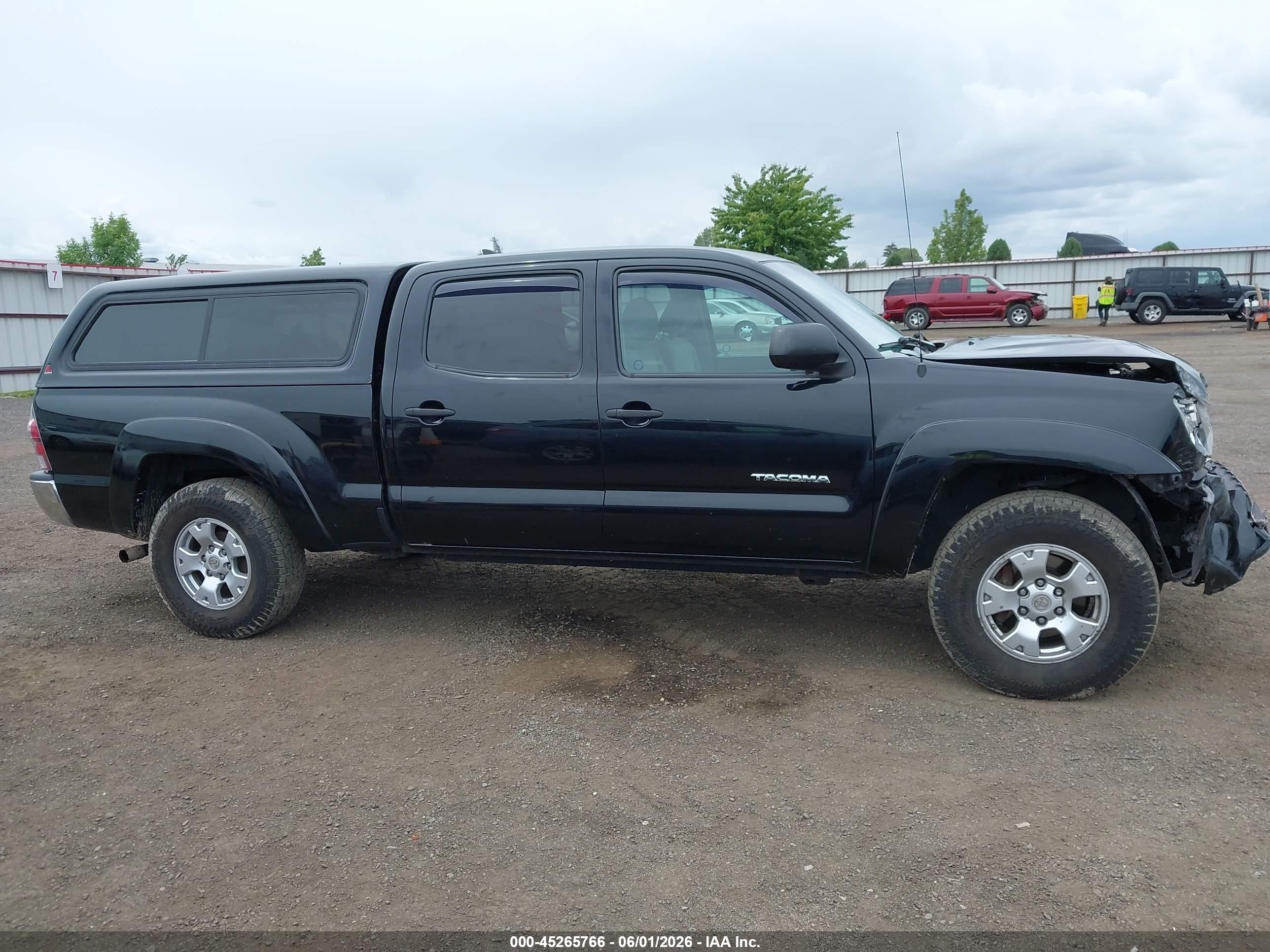2012 Toyota Tacoma V6 Black vin: 5TFMU4FN5CX006243