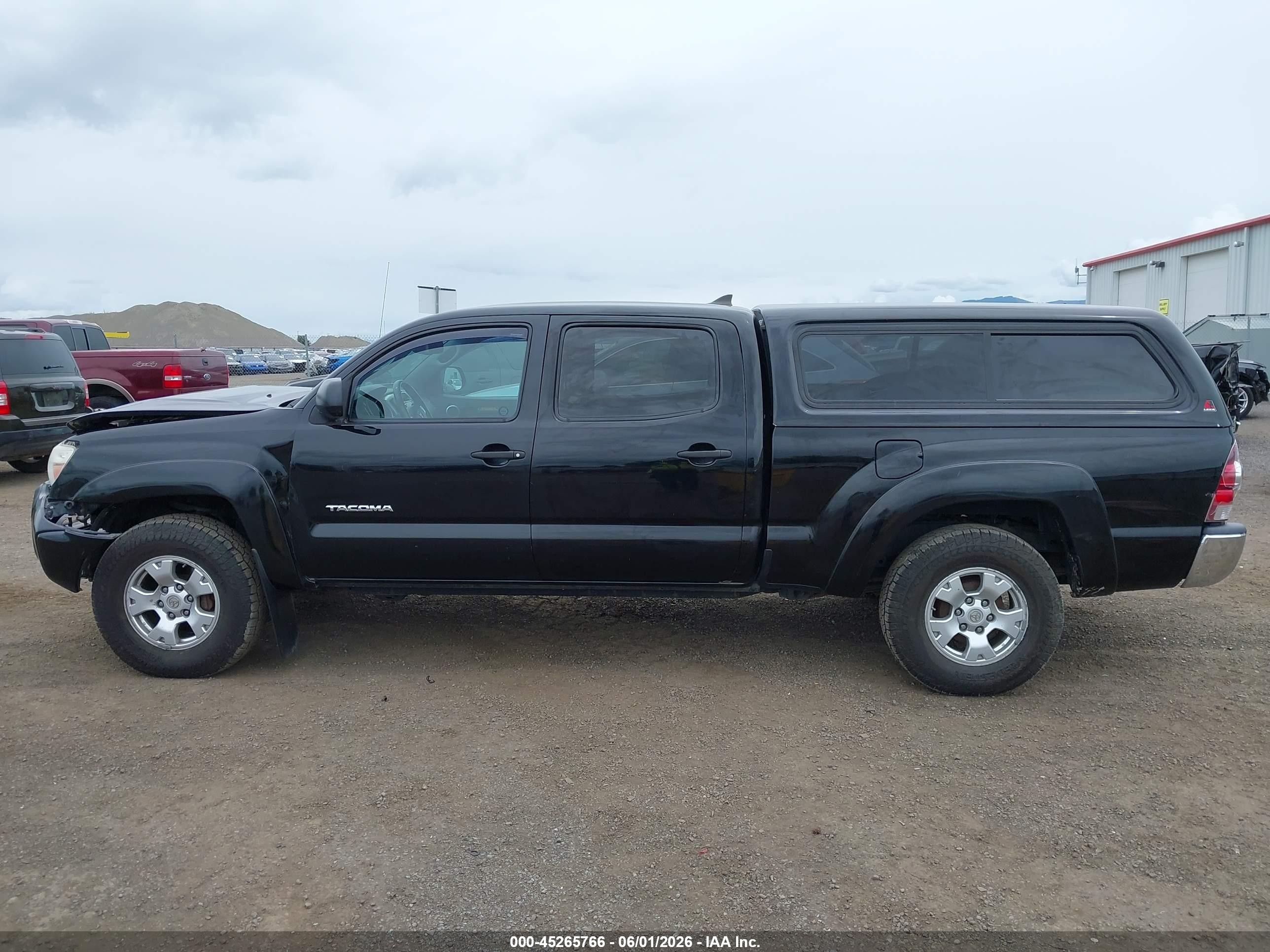2012 Toyota Tacoma V6 Black vin: 5TFMU4FN5CX006243