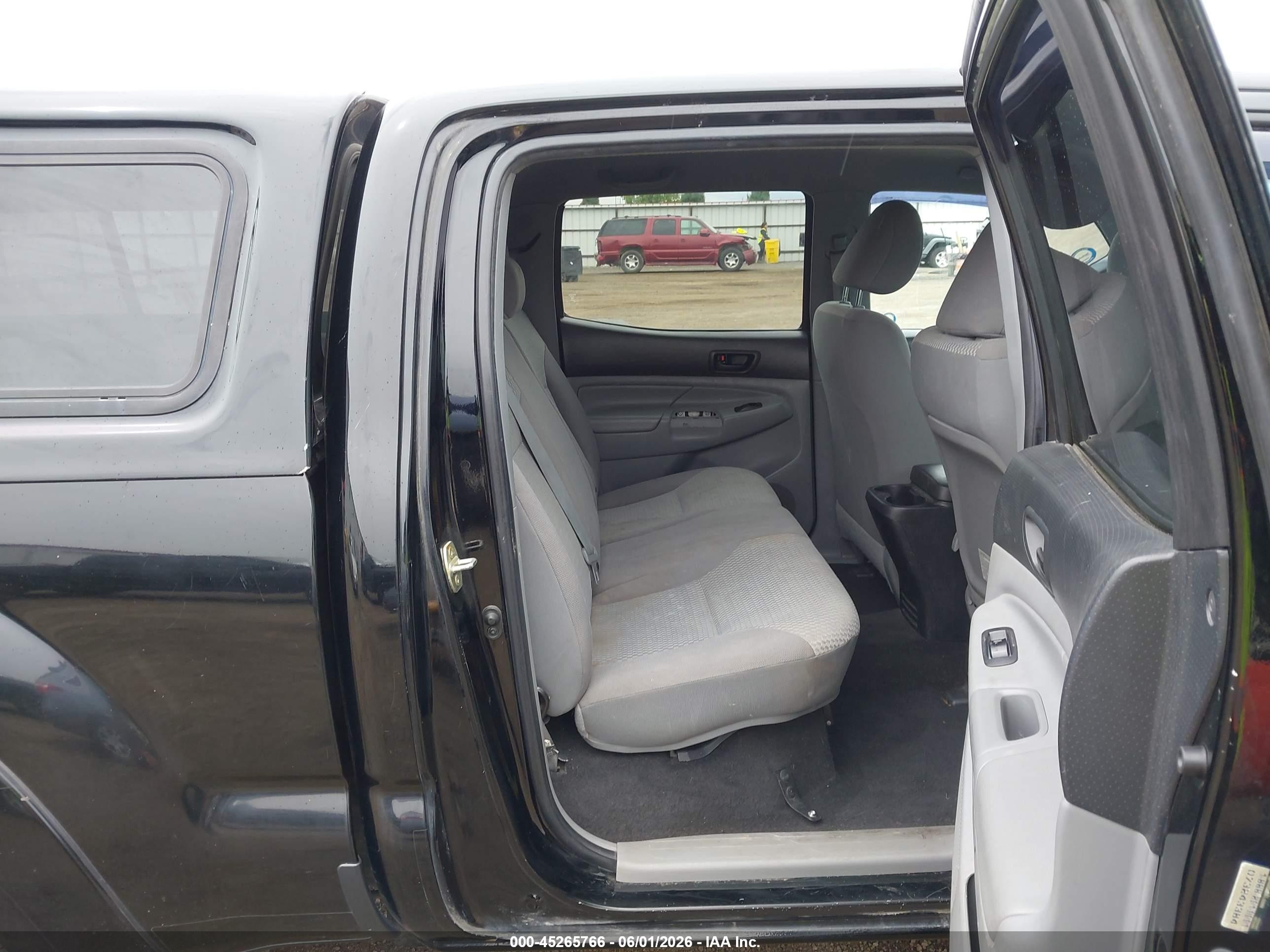 2012 Toyota Tacoma V6 Black vin: 5TFMU4FN5CX006243