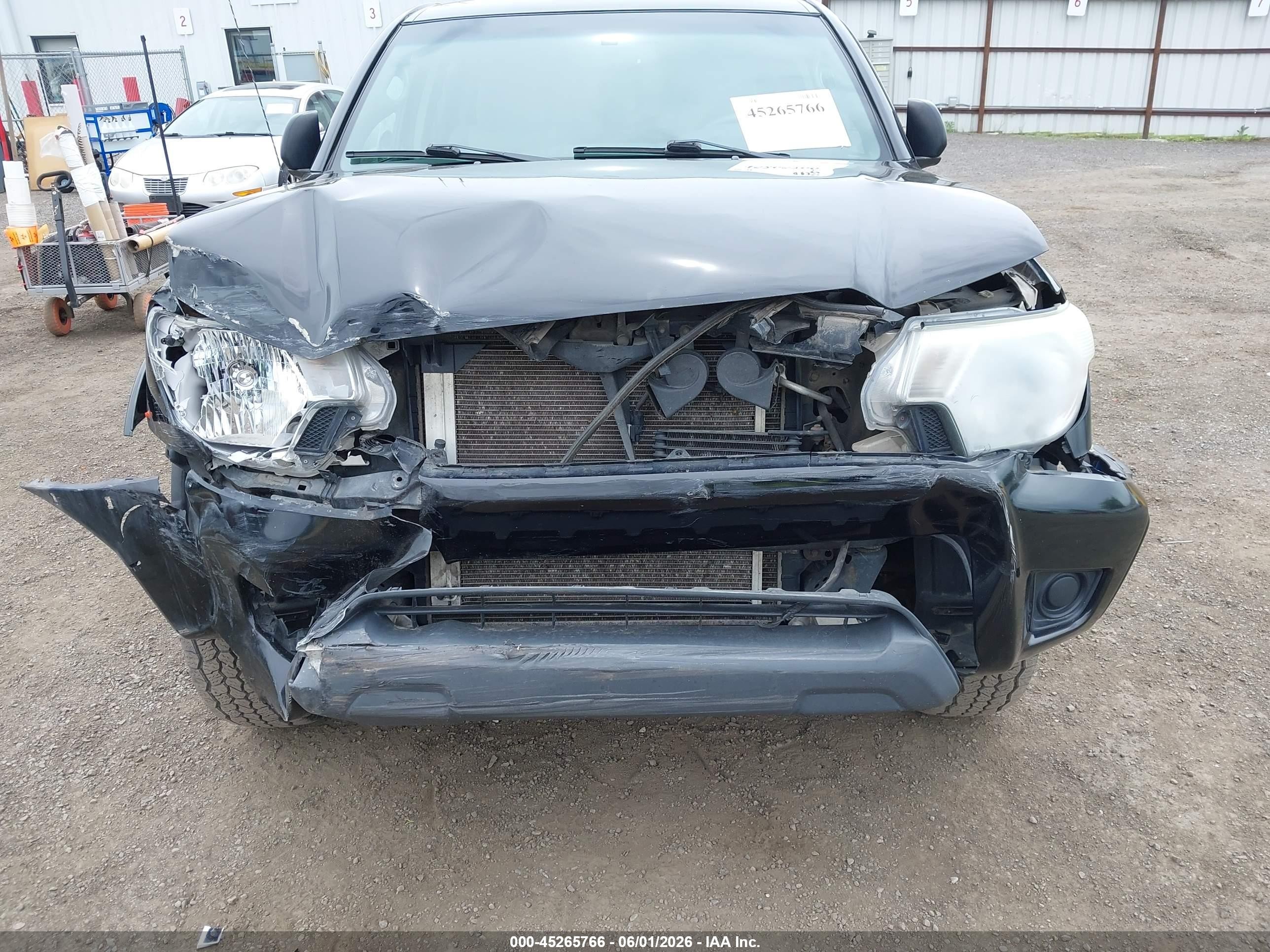2012 Toyota Tacoma V6 Black vin: 5TFMU4FN5CX006243