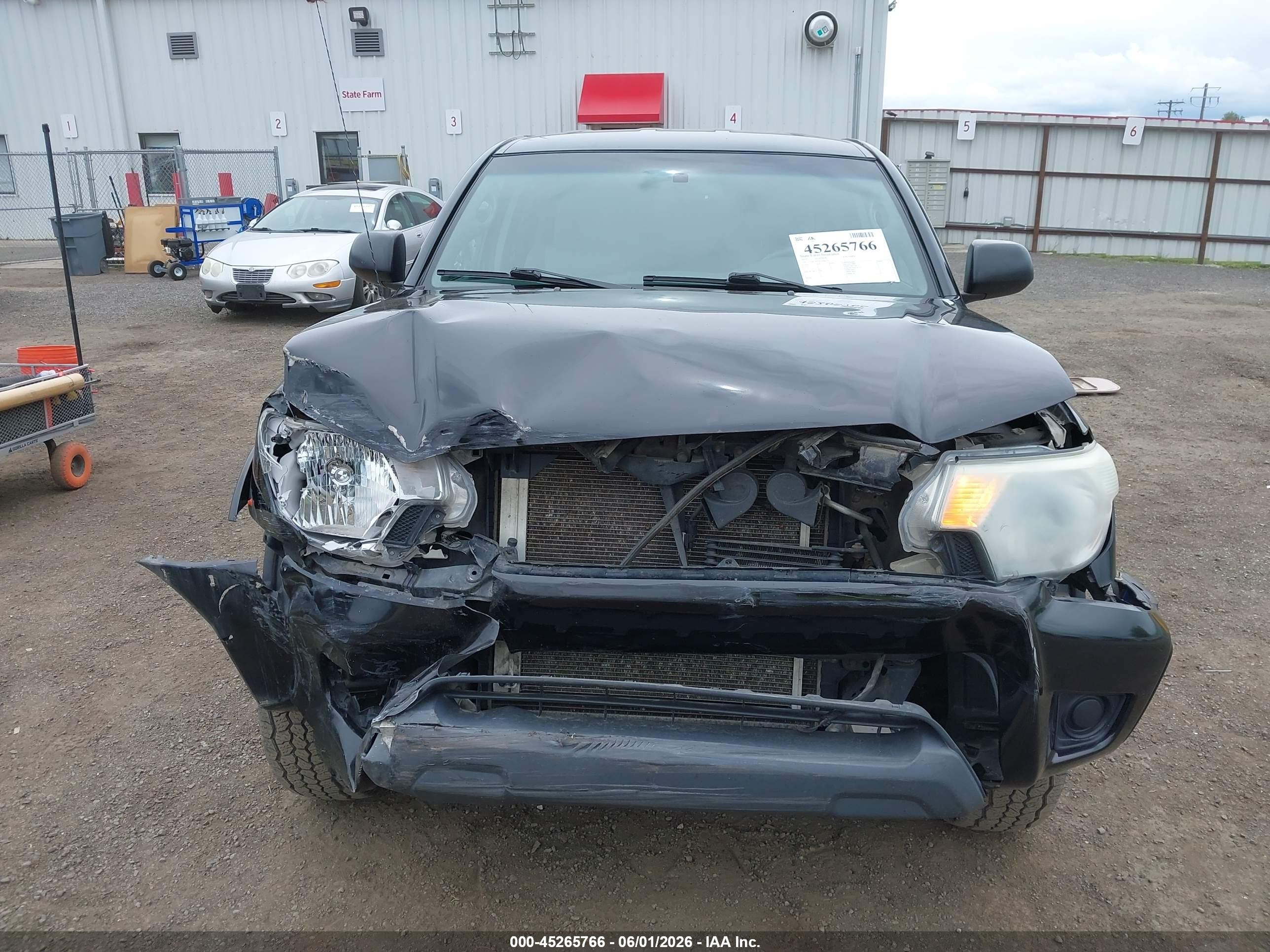 2012 Toyota Tacoma V6 Black vin: 5TFMU4FN5CX006243