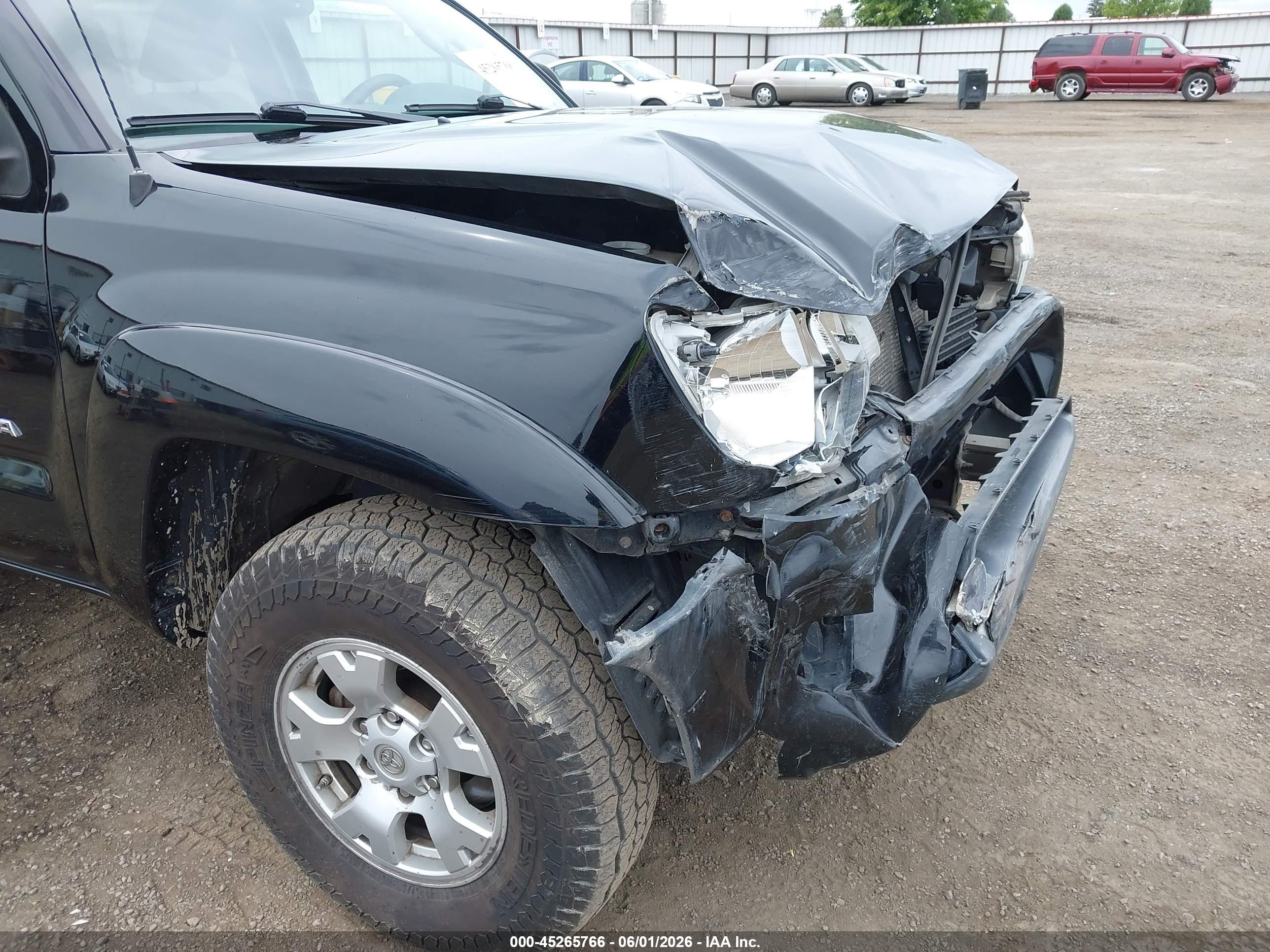 2012 Toyota Tacoma V6 Black vin: 5TFMU4FN5CX006243