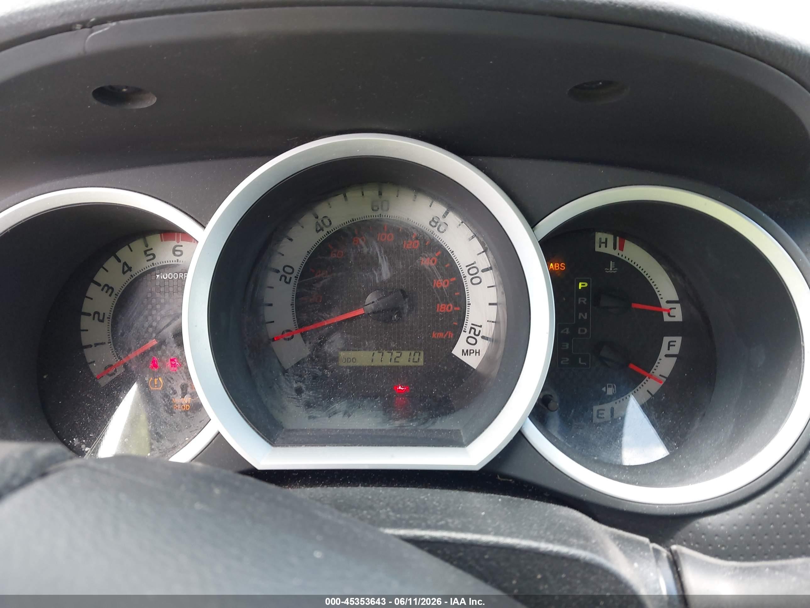 2014 Toyota Tacoma Base V6 Gray vin: 5TFMU4FN5EX024115