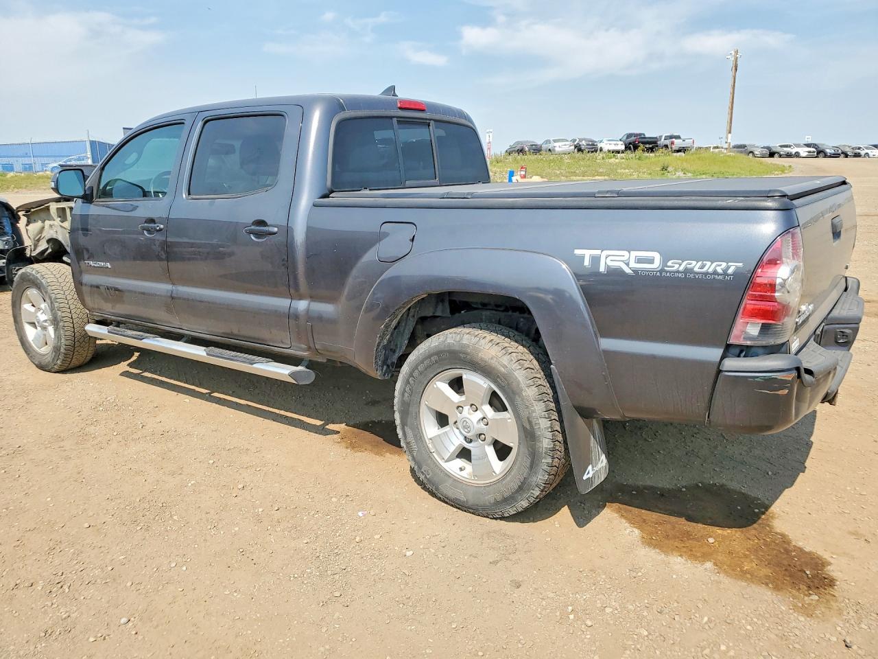 2015 Toyota Tacoma Double Cab Long Bed Серый vin: 5TFMU4FN5FX036413