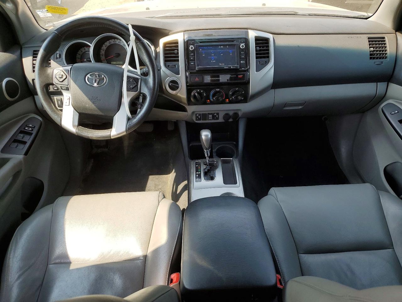 2015 Toyota Tacoma Double Cab Long Bed Серый vin: 5TFMU4FN5FX036413