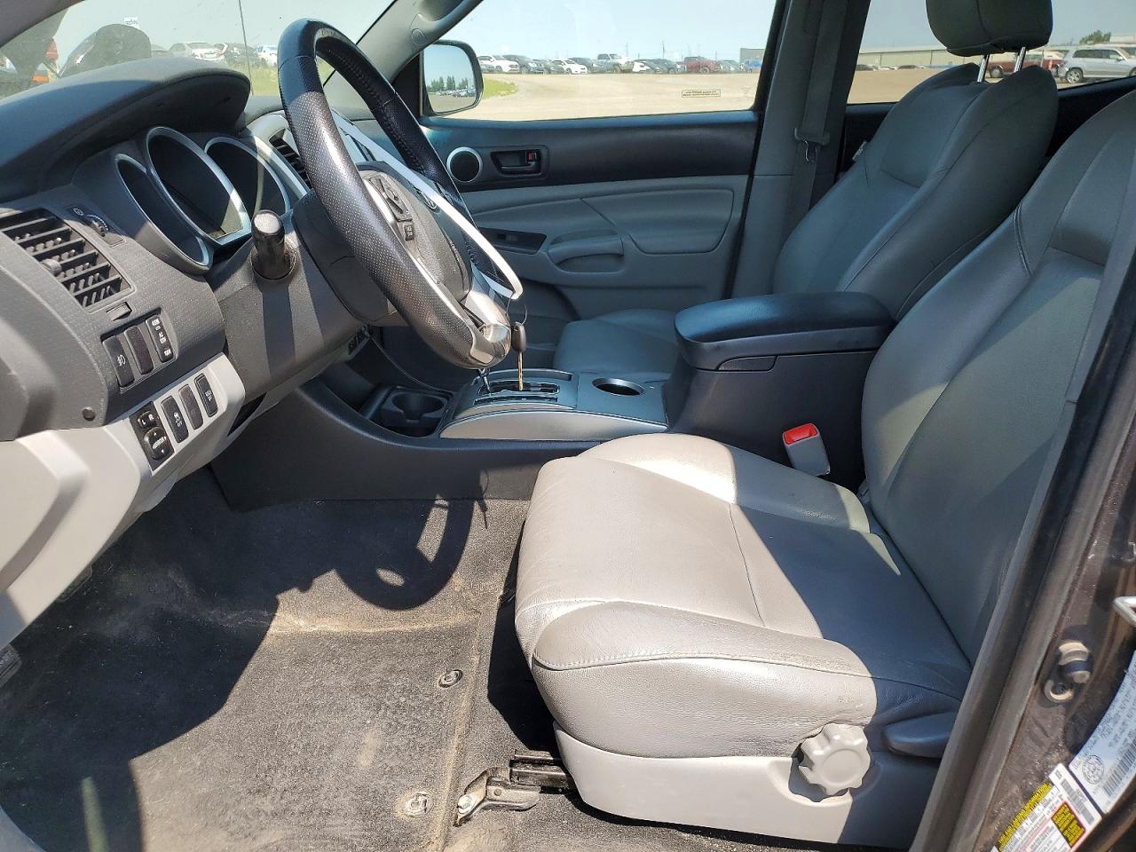 2015 Toyota Tacoma Double Cab Long Bed Серый vin: 5TFMU4FN5FX036413