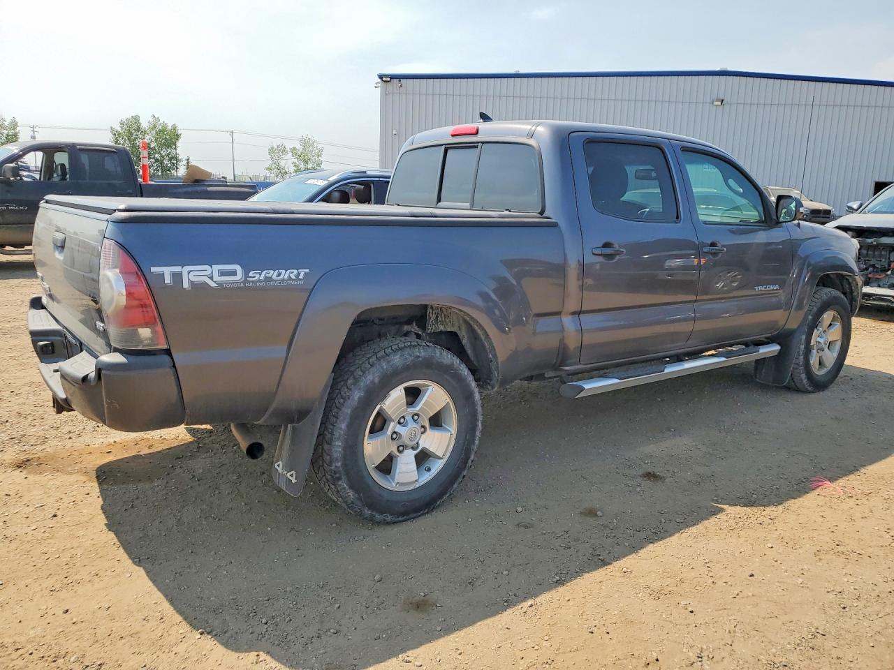 2015 Toyota Tacoma Double Cab Long Bed Серый vin: 5TFMU4FN5FX036413