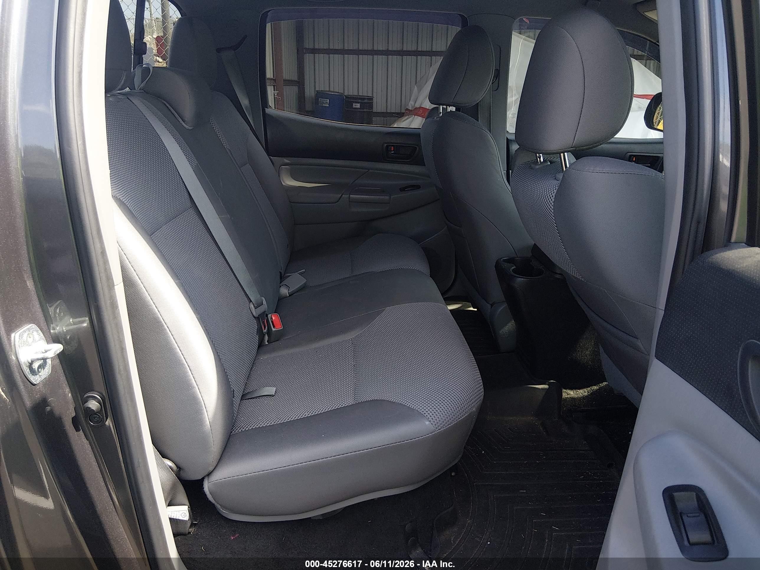 2013 Toyota Tacoma Base V6 Gray vin: 5TFMU4FN6DX014997