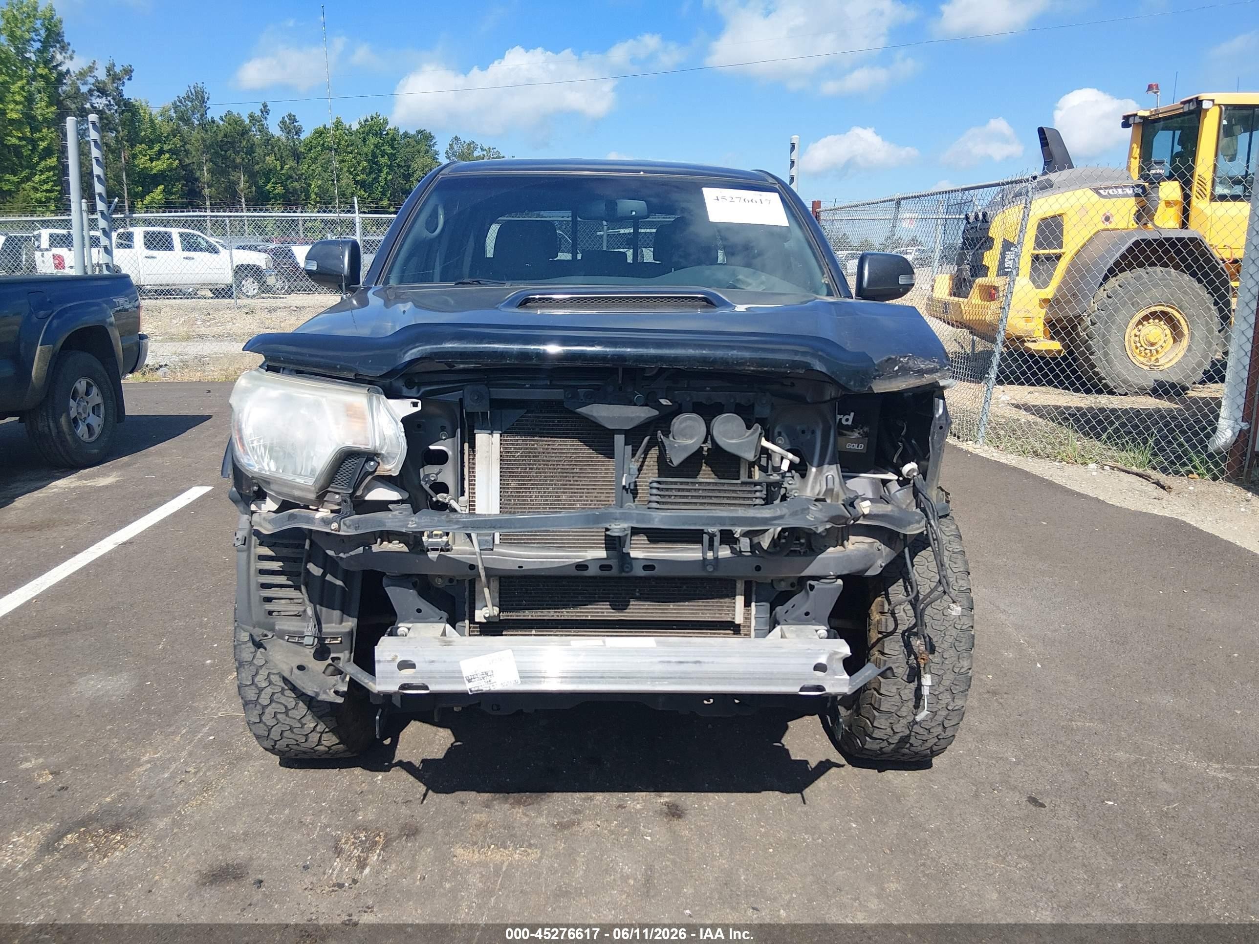 2013 Toyota Tacoma Base V6 Gray vin: 5TFMU4FN6DX014997