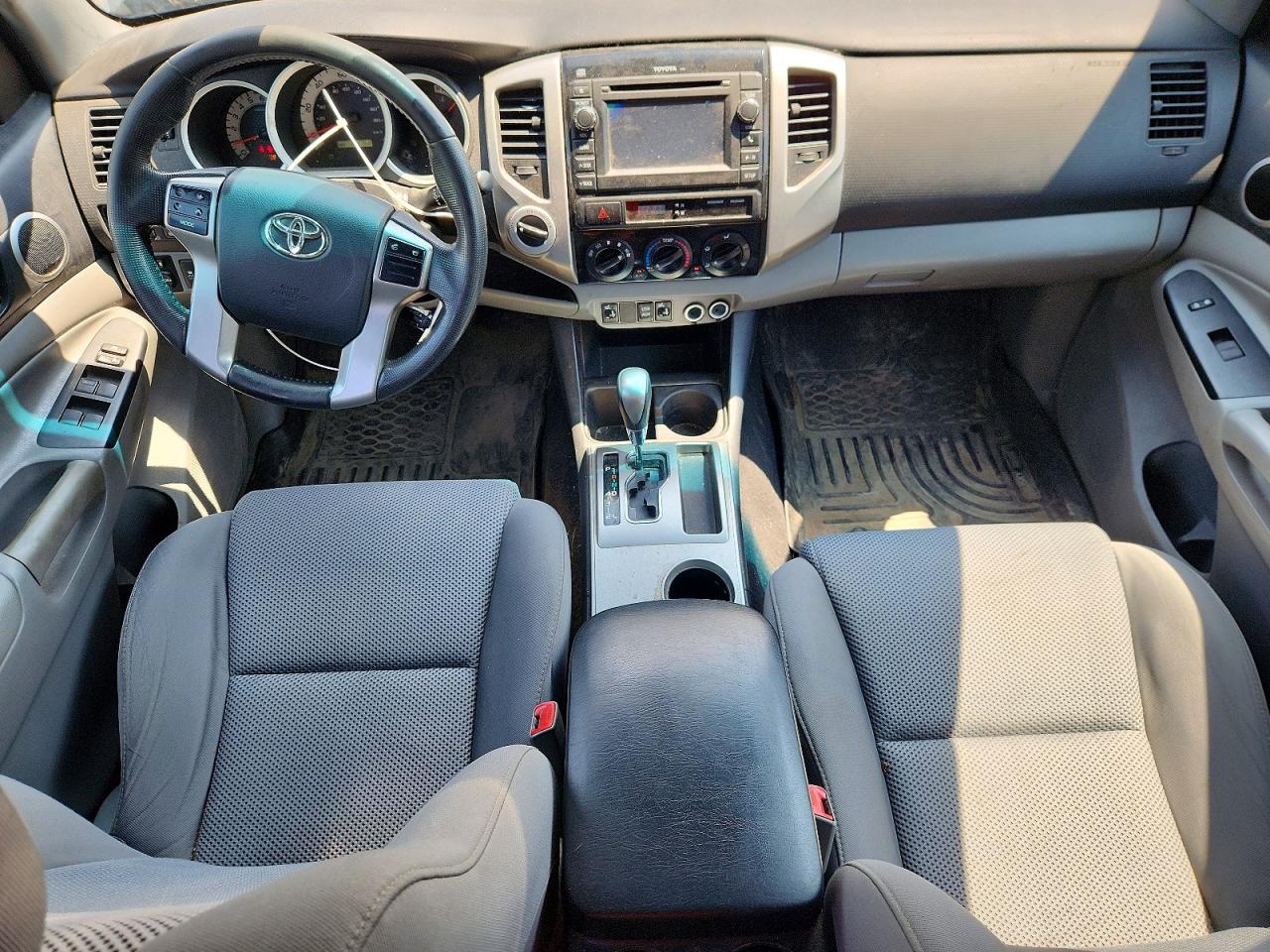 2013 Toyota Tacoma Double Cab Long Bed Gray vin: 5TFMU4FN6DX018452