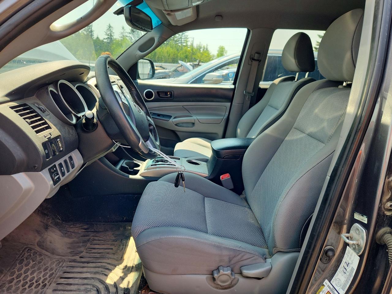 2013 Toyota Tacoma Double Cab Long Bed Gray vin: 5TFMU4FN6DX018452