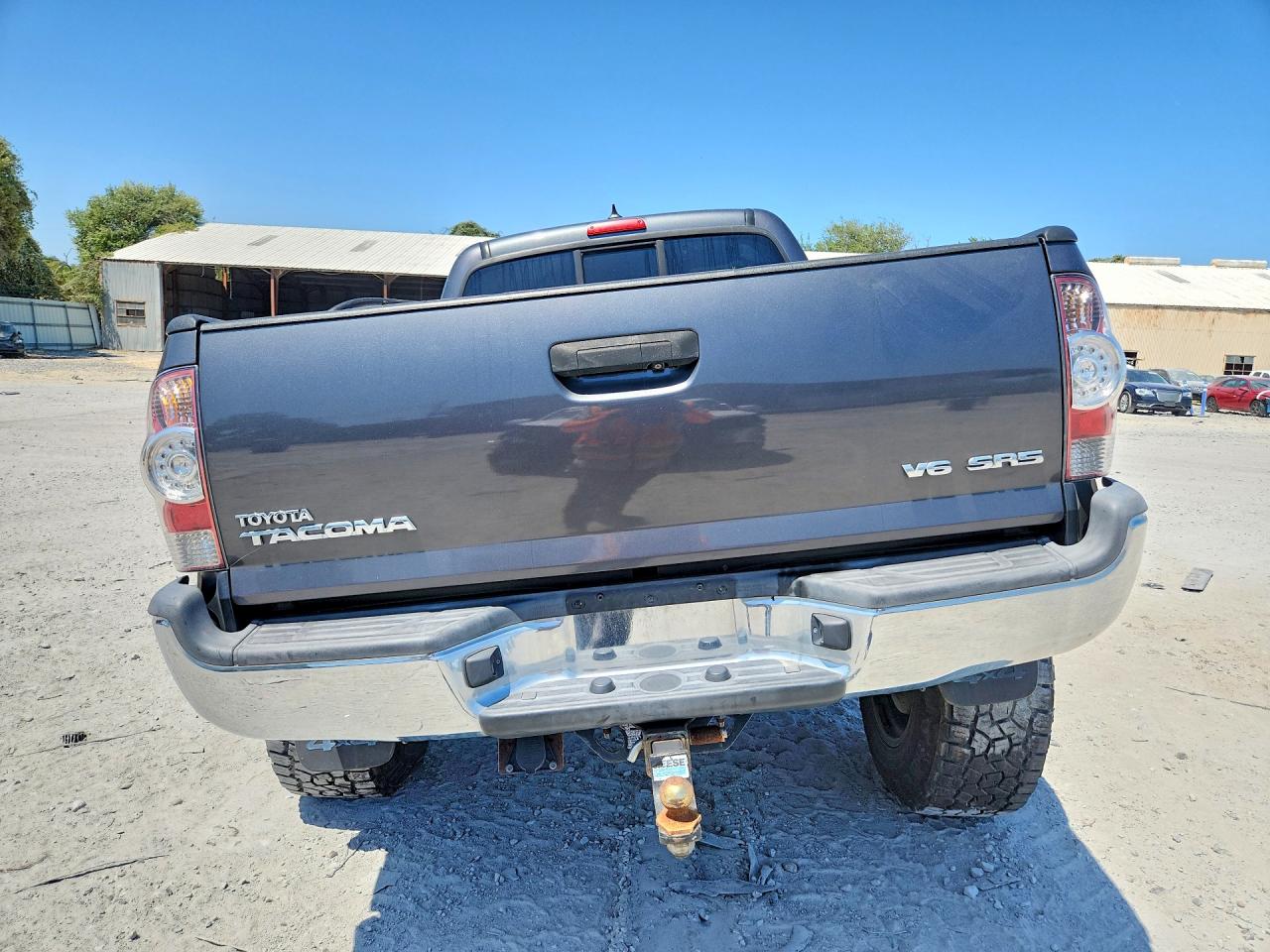2015 Toyota Tacoma Double Cab Long Bed Gray vin: 5TFMU4FN6FX029230