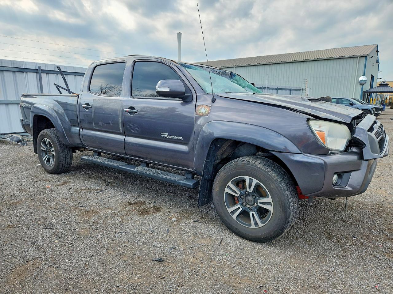 2015 Toyota Tacoma V6 Gray vin: 5TFMU4FN6FX035805