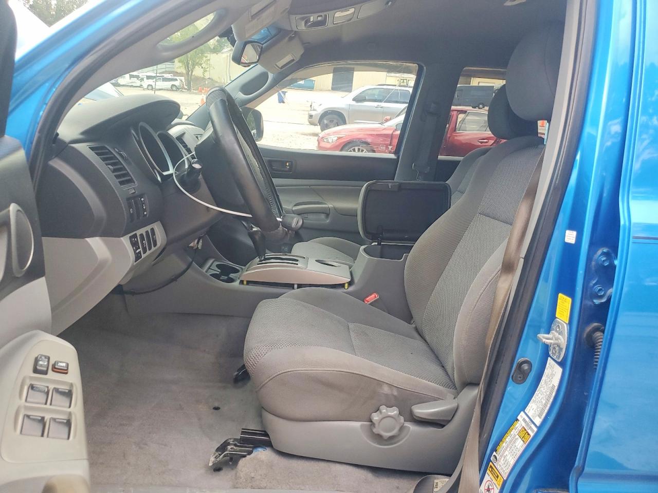 2011 Toyota Tacoma Double Cab Long Bed Blue vin: 5TFMU4FN7BX001902