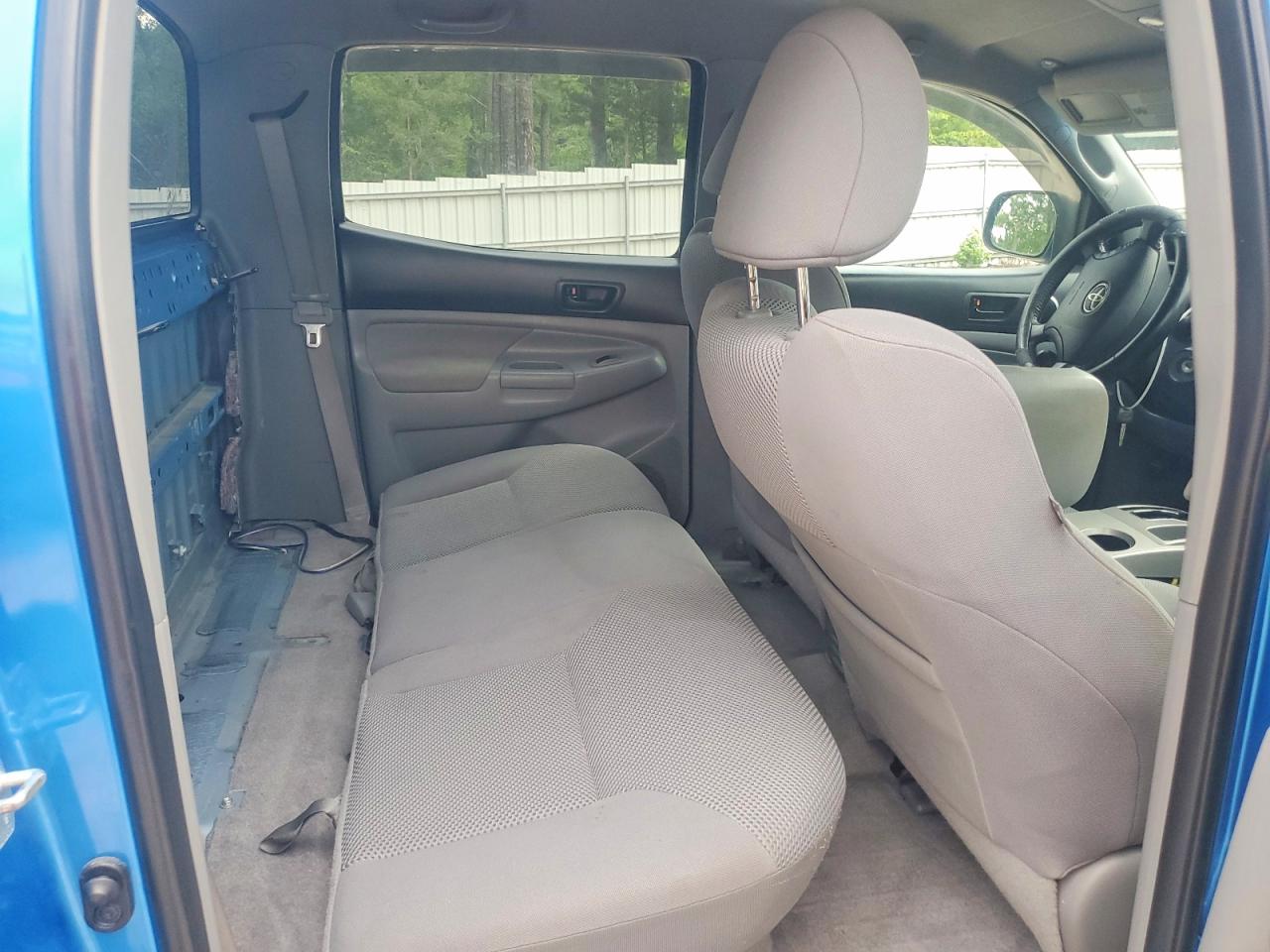 2011 Toyota Tacoma Double Cab Long Bed Blue vin: 5TFMU4FN7BX001902