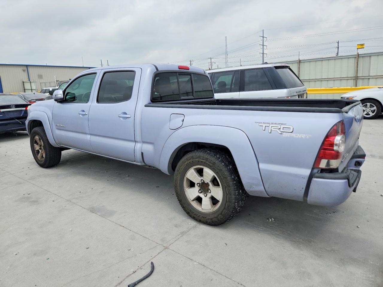 2013 Toyota Tacoma Double Cab Long Bed Turquoise vin: 5TFMU4FN7DX011395