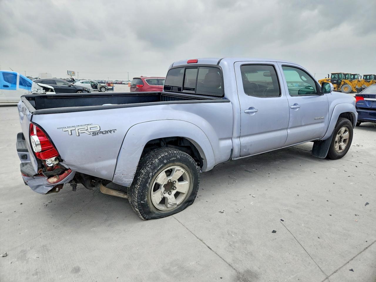 2013 Toyota Tacoma Double Cab Long Bed Turquoise vin: 5TFMU4FN7DX011395