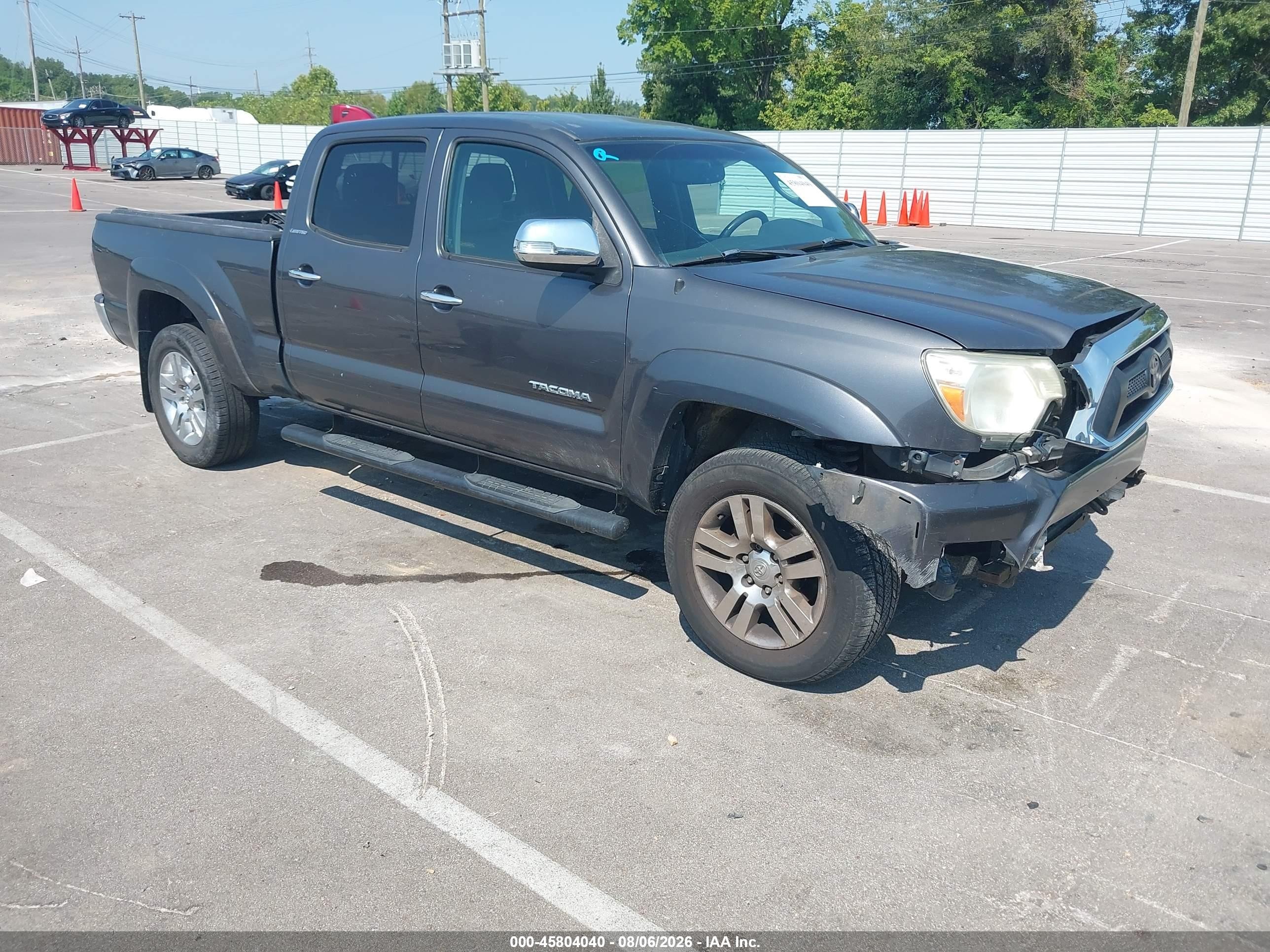 2013 Toyota Tacoma Base V6 Серый vin: 5TFMU4FN7DX012224