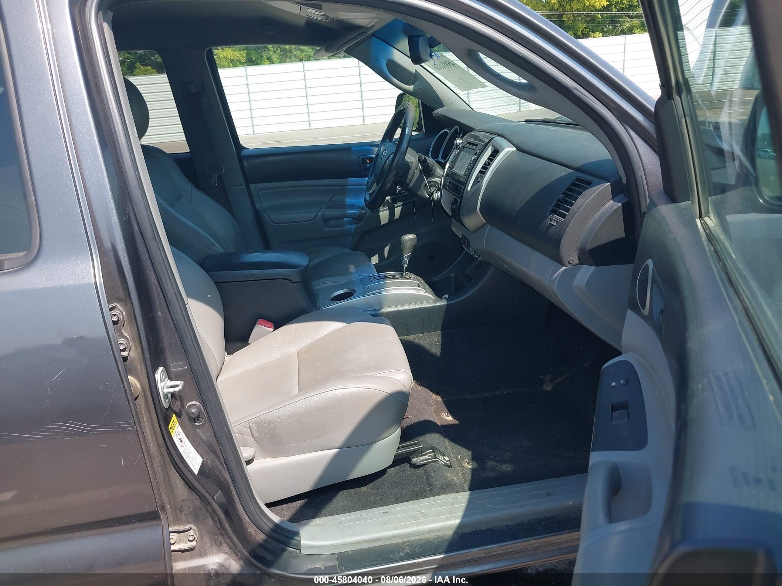 2013 Toyota Tacoma Base V6 Серый vin: 5TFMU4FN7DX012224