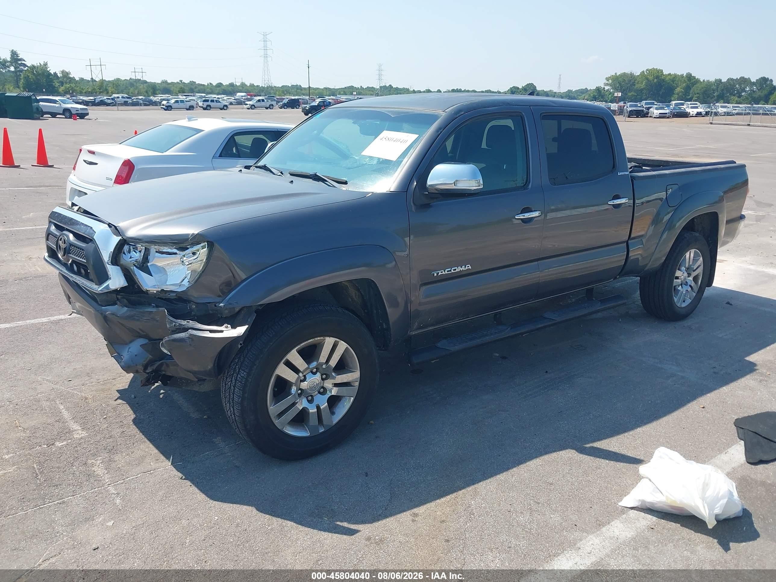 2013 Toyota Tacoma Base V6 Серый vin: 5TFMU4FN7DX012224