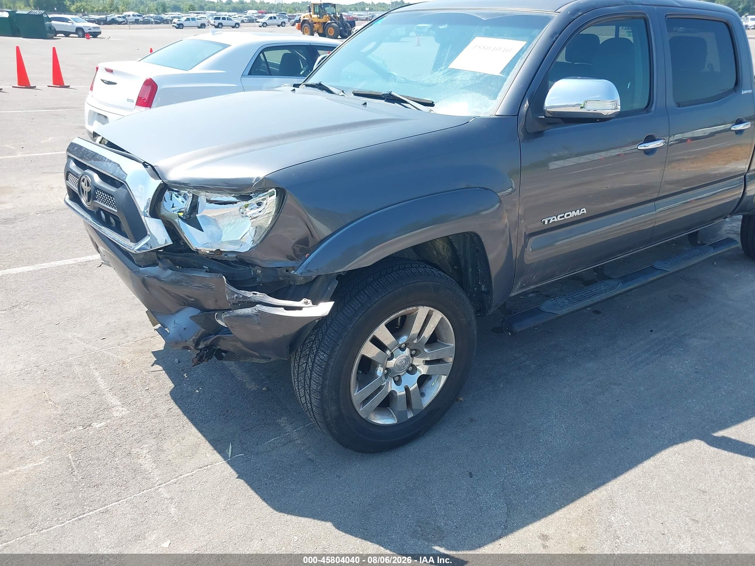 2013 Toyota Tacoma Base V6 Серый vin: 5TFMU4FN7DX012224