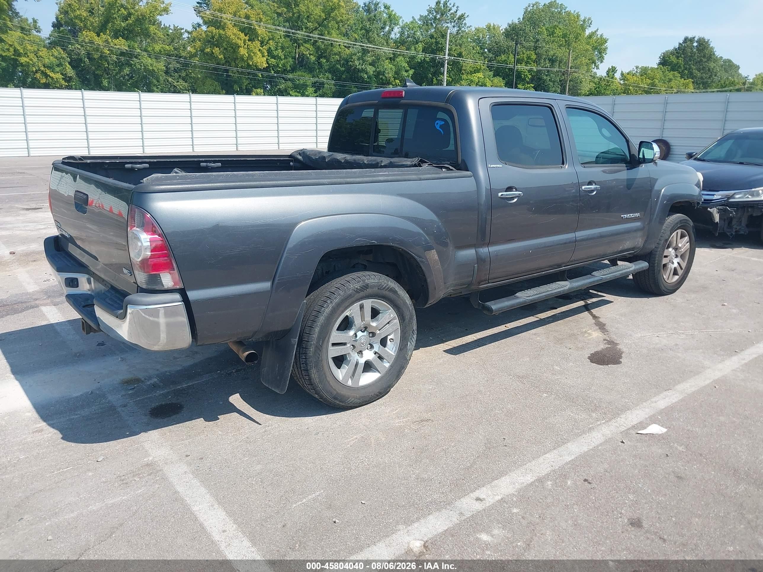 2013 Toyota Tacoma Base V6 Серый vin: 5TFMU4FN7DX012224