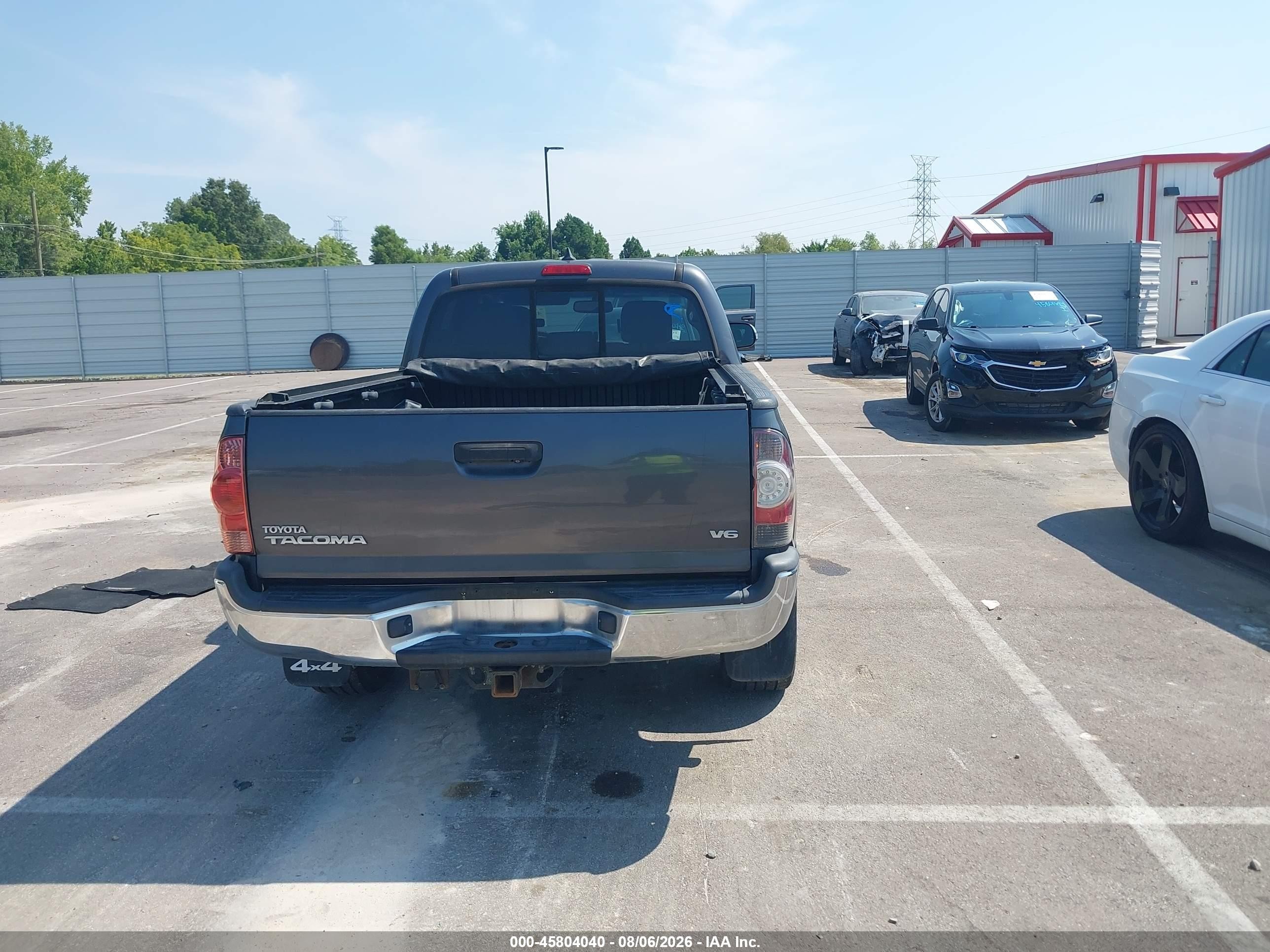 2013 Toyota Tacoma Base V6 Серый vin: 5TFMU4FN7DX012224