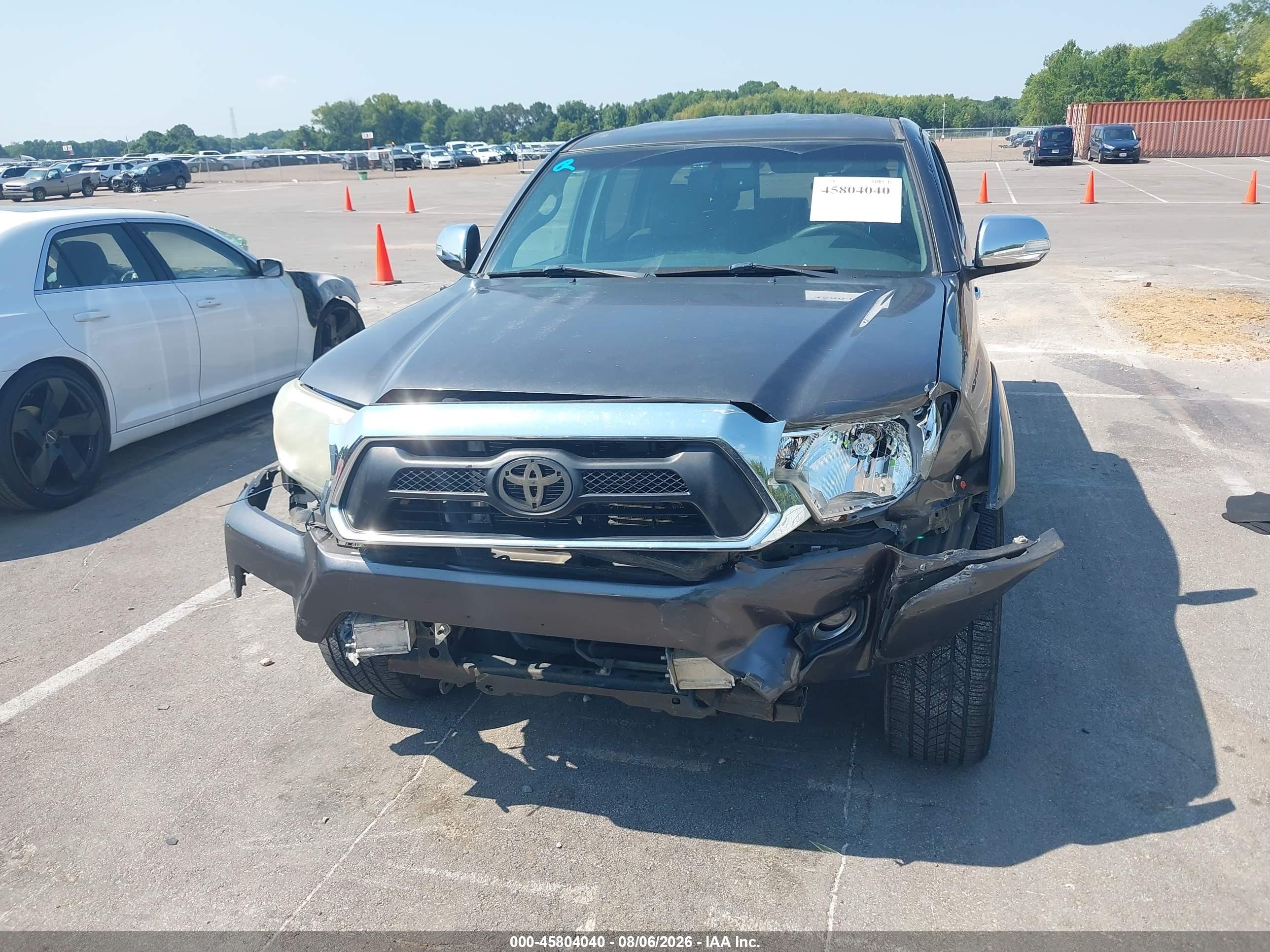 2013 Toyota Tacoma Base V6 Серый vin: 5TFMU4FN7DX012224