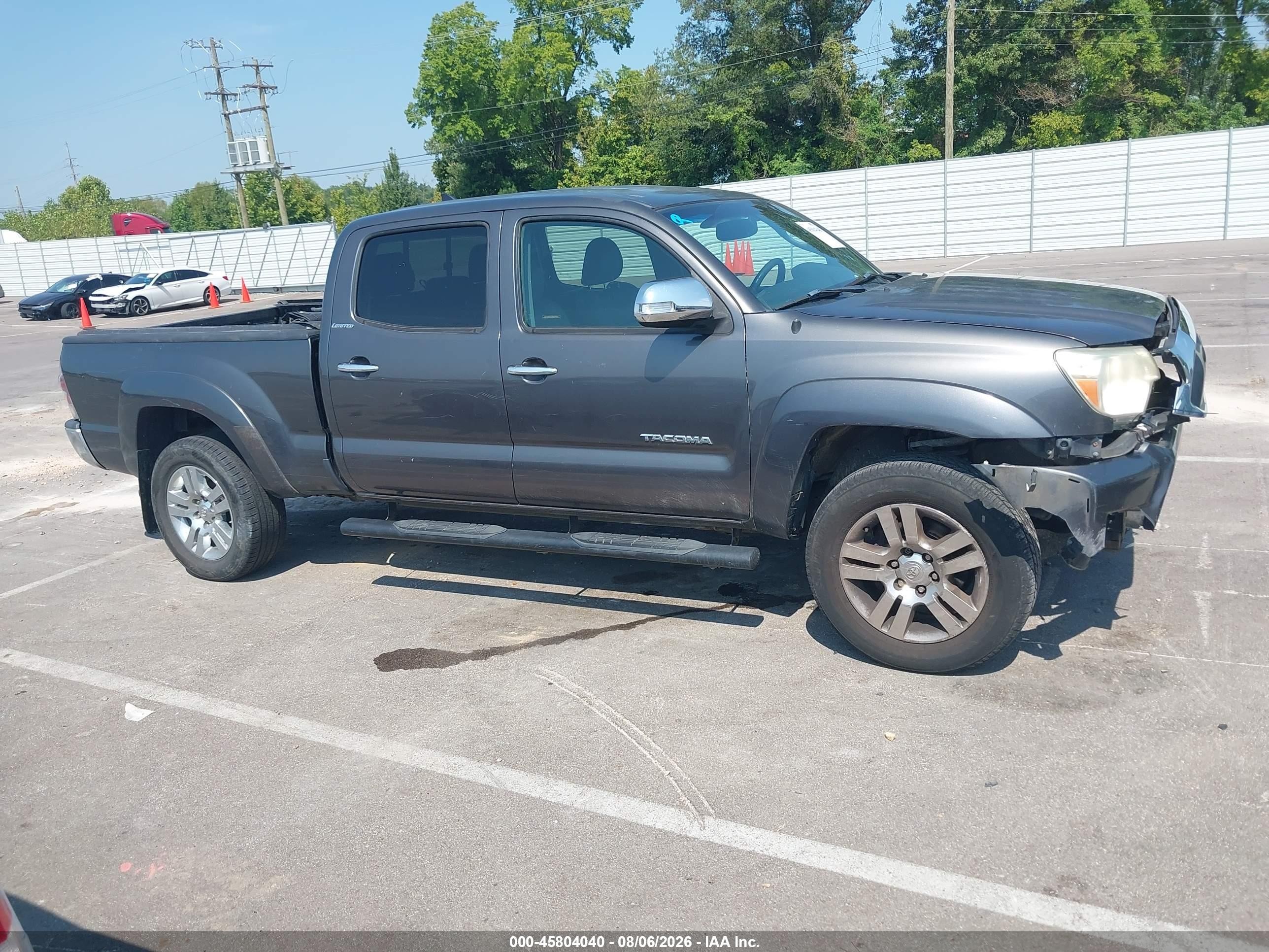 2013 Toyota Tacoma Base V6 Серый vin: 5TFMU4FN7DX012224