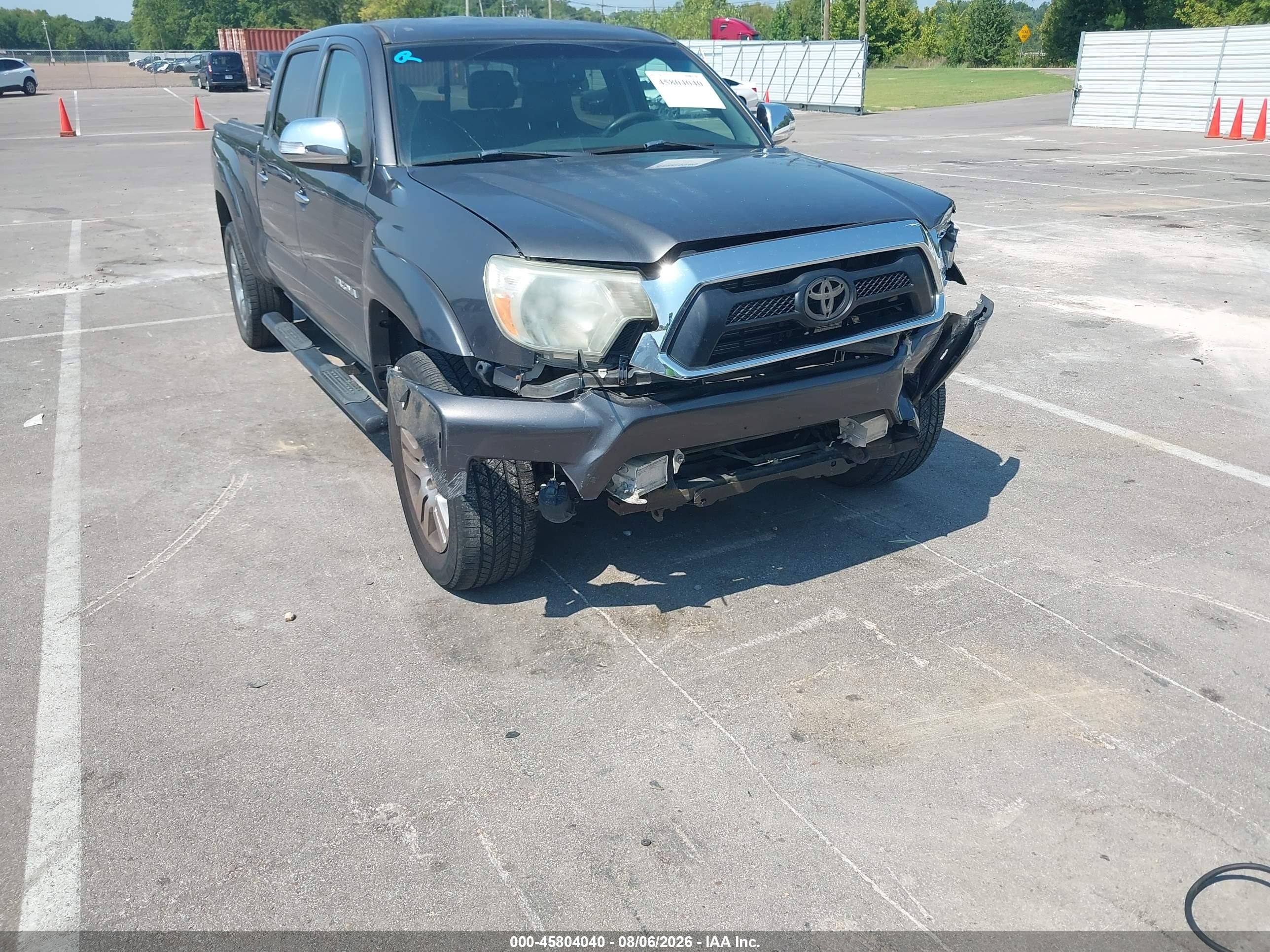 2013 Toyota Tacoma Base V6 Серый vin: 5TFMU4FN7DX012224