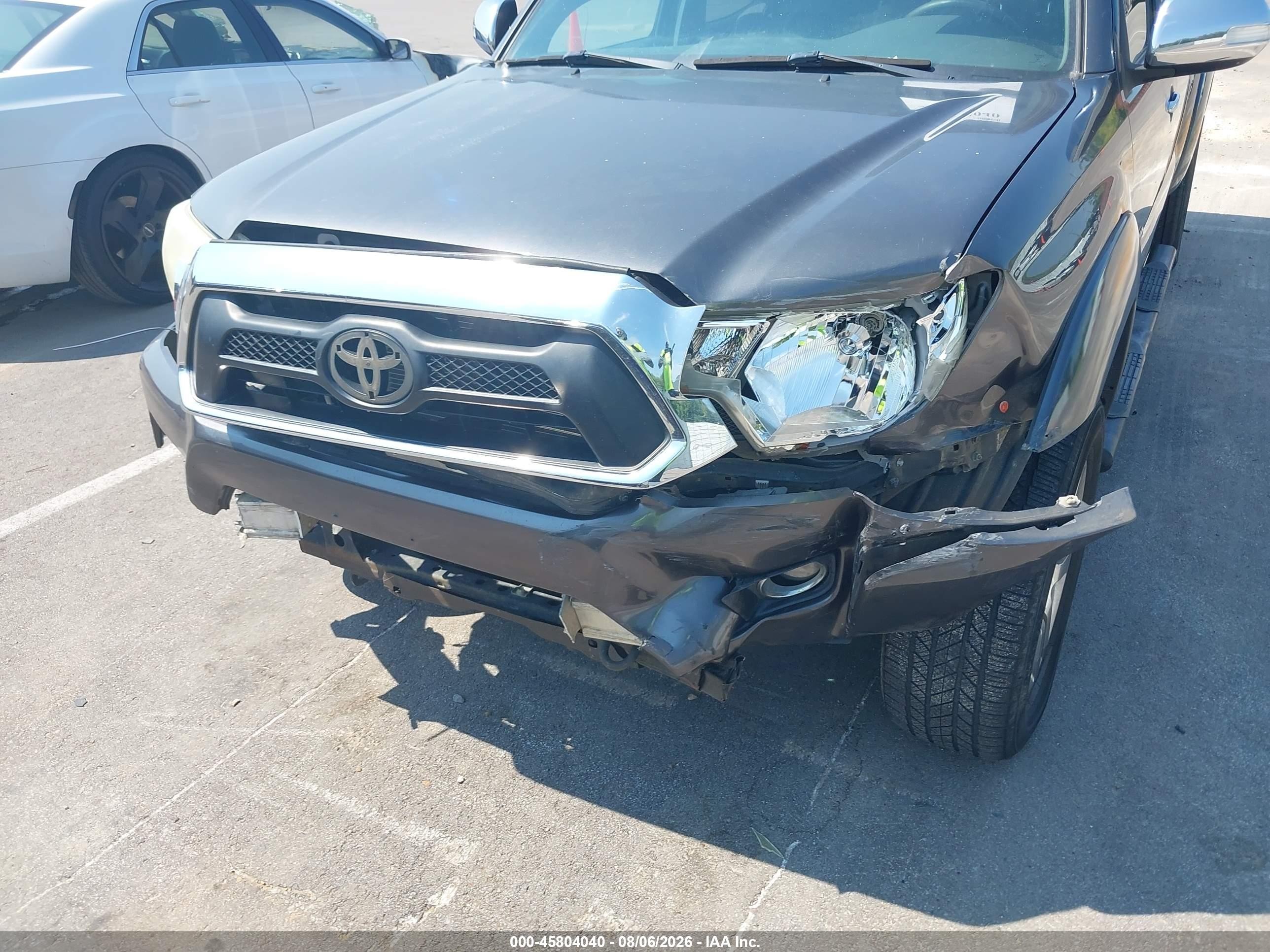 2013 Toyota Tacoma Base V6 Серый vin: 5TFMU4FN7DX012224