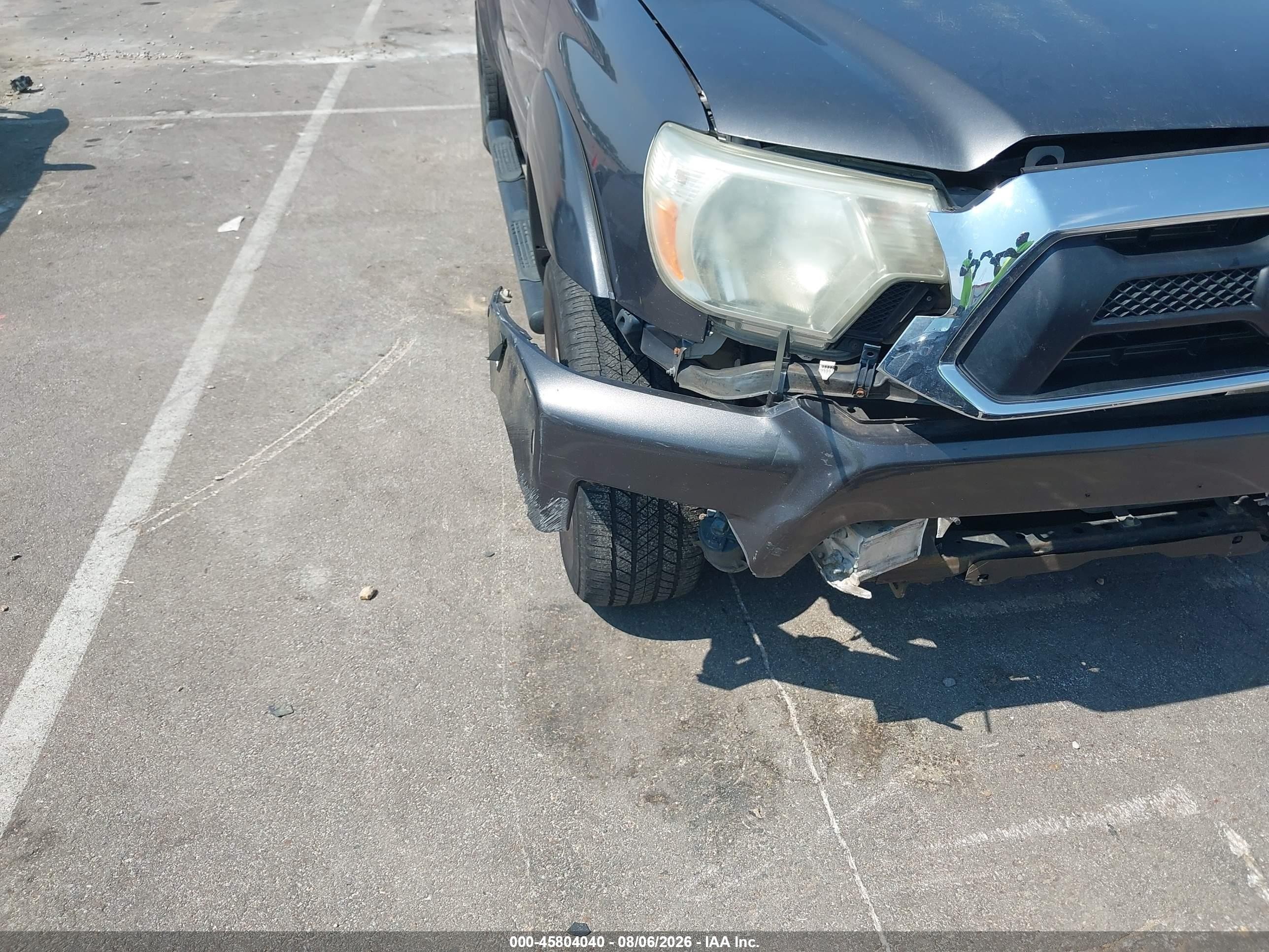 2013 Toyota Tacoma Base V6 Серый vin: 5TFMU4FN7DX012224