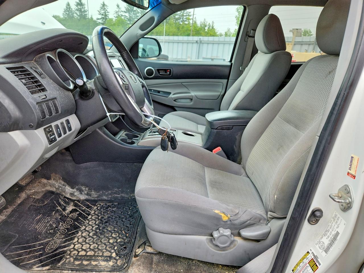 2015 Toyota Tacoma Double Cab Long Bed Белый vin: 5TFMU4FN7FX035862