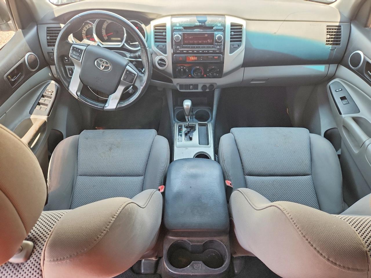 2012 Toyota Tacoma Double Cab Long Bed Silver vin: 5TFMU4FN9CX005399