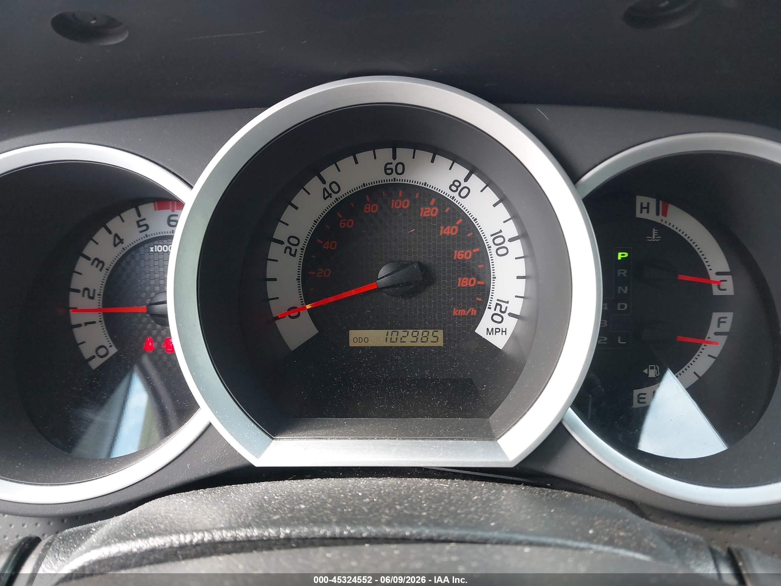2015 Toyota Tacoma Base V6 Blue vin: 5TFMU4FN9FX031134